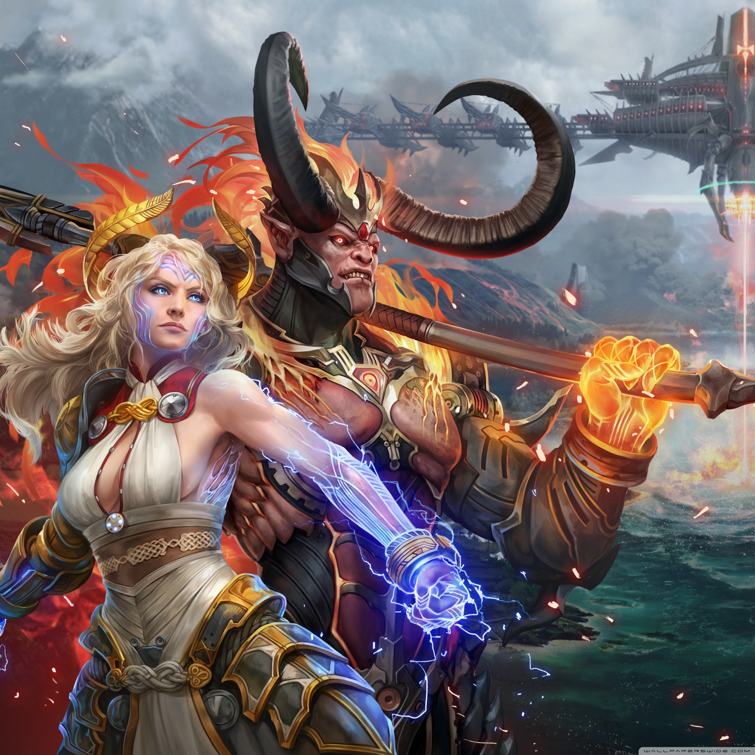 Skyforge Characters 2020 Wallpapers