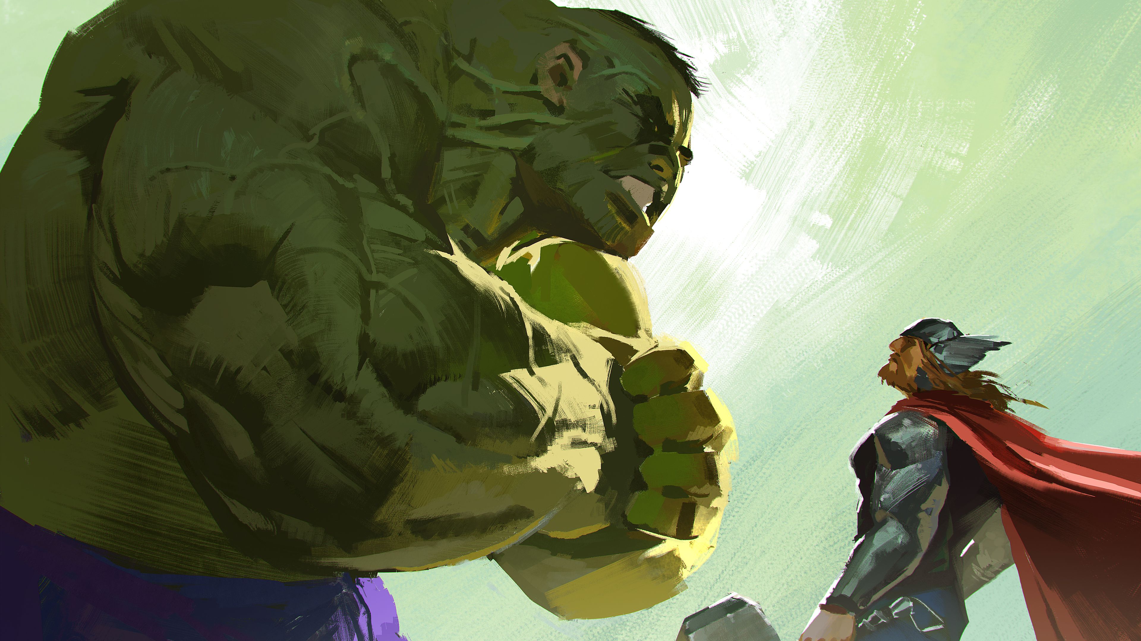 Smash Hulk 5K Marvel's Avengers Wallpapers