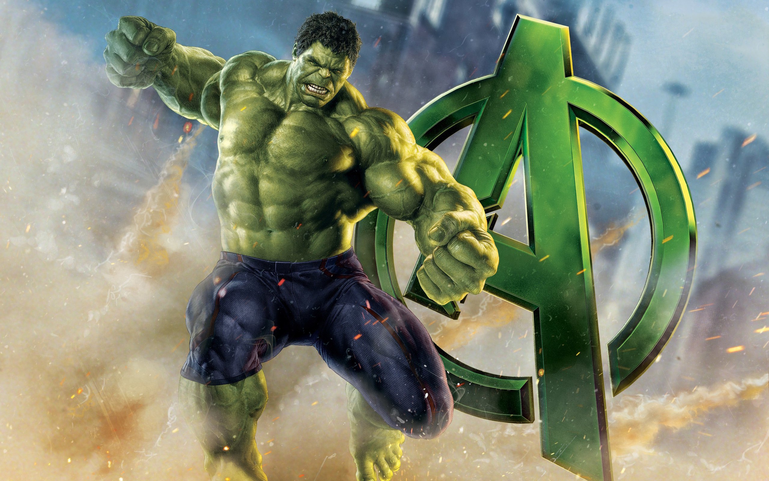 Smash Hulk 5K Marvel's Avengers Wallpapers