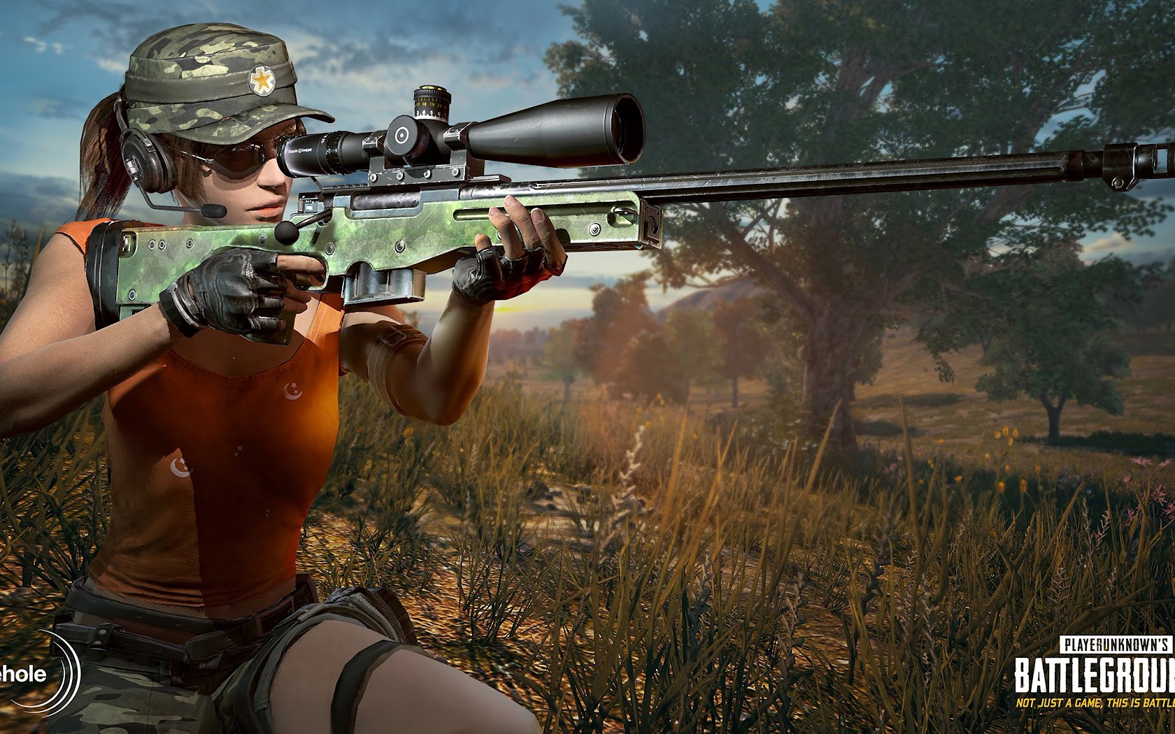 Sniper Girl Playerunknowns Battlegrounds Wallpapers