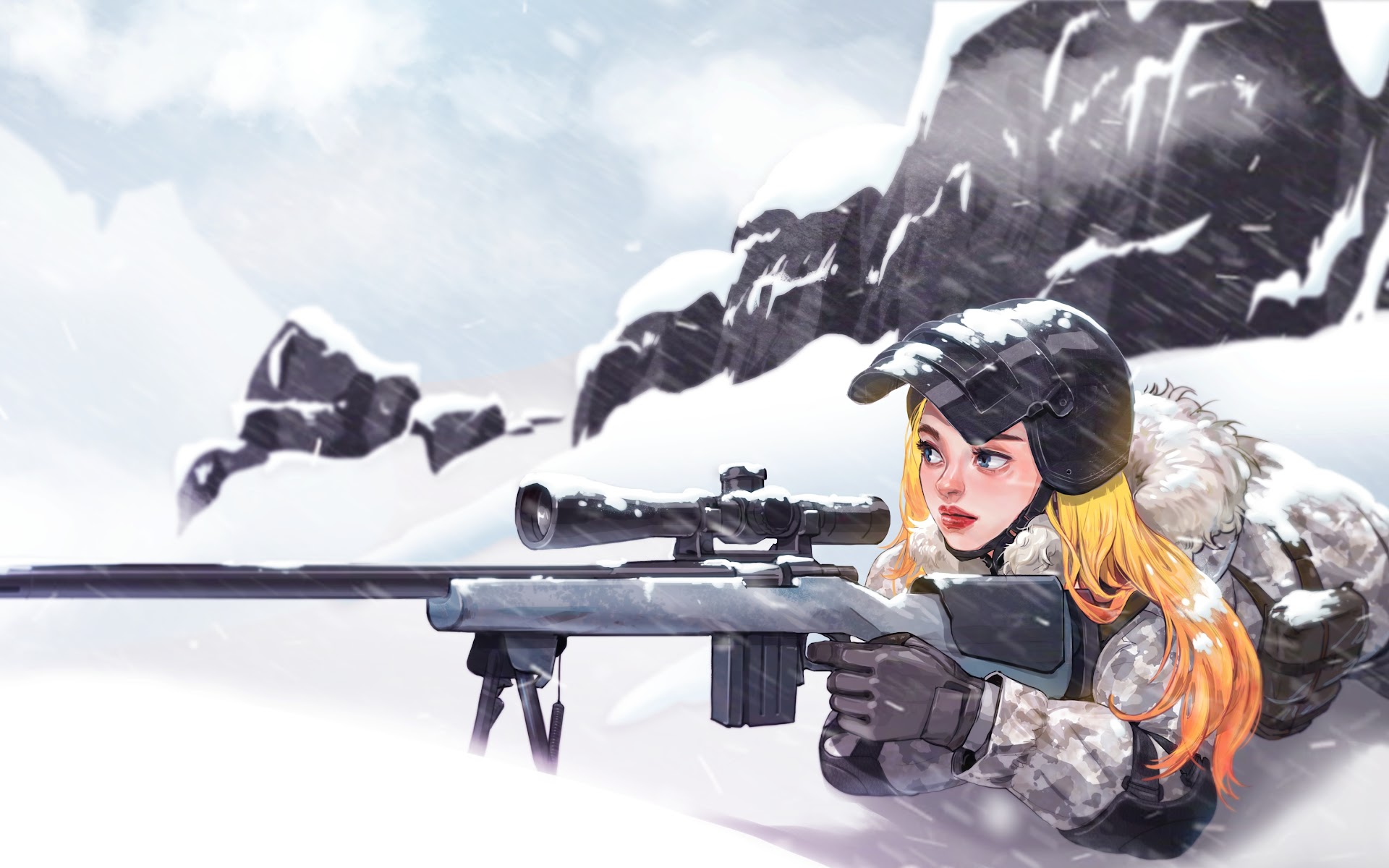 Sniper Girl Playerunknowns Battlegrounds Wallpapers