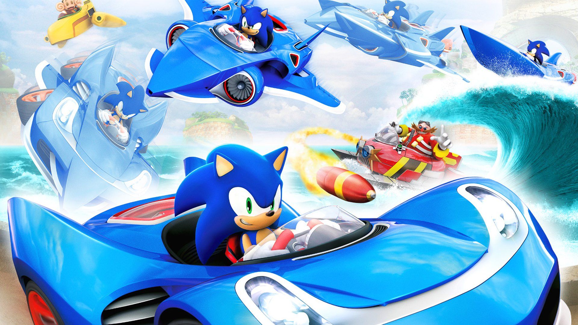 Sonic & All-Stars Racing Transformed Wallpapers