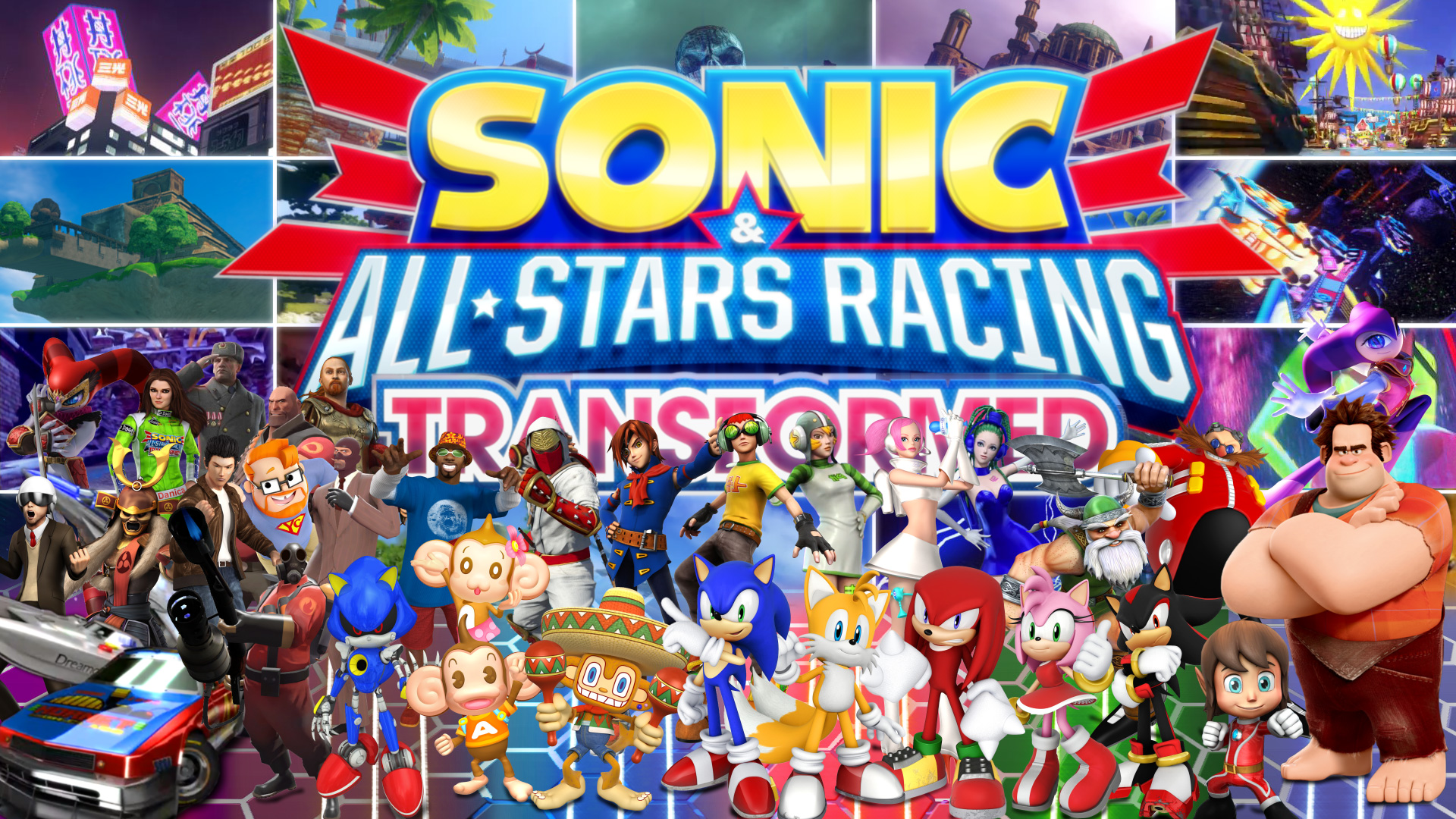 Sonic & All-Stars Racing Transformed Wallpapers