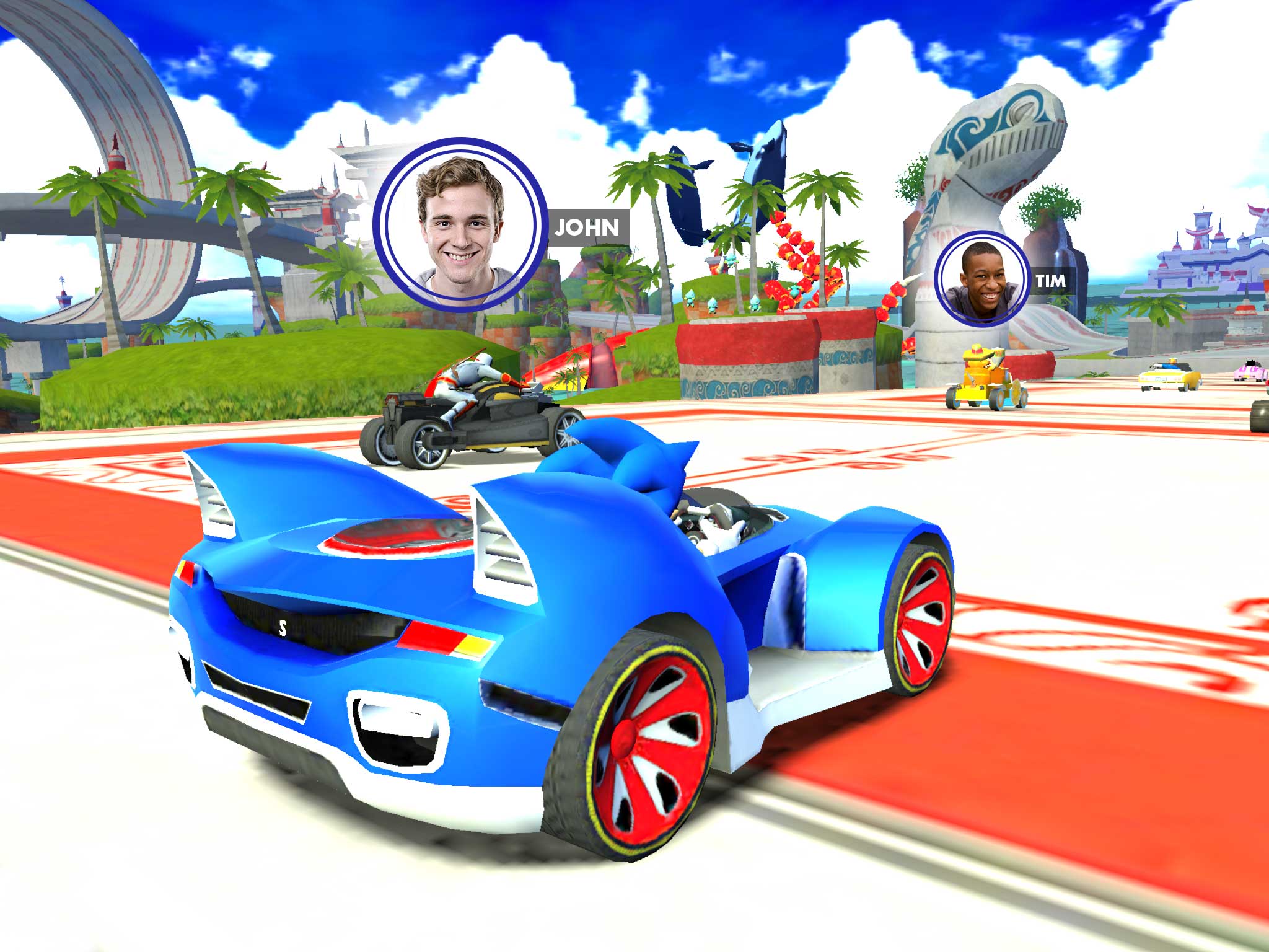 Sonic & All-Stars Racing Transformed Wallpapers