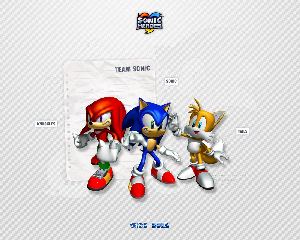 Sonic Heroes Wallpapers