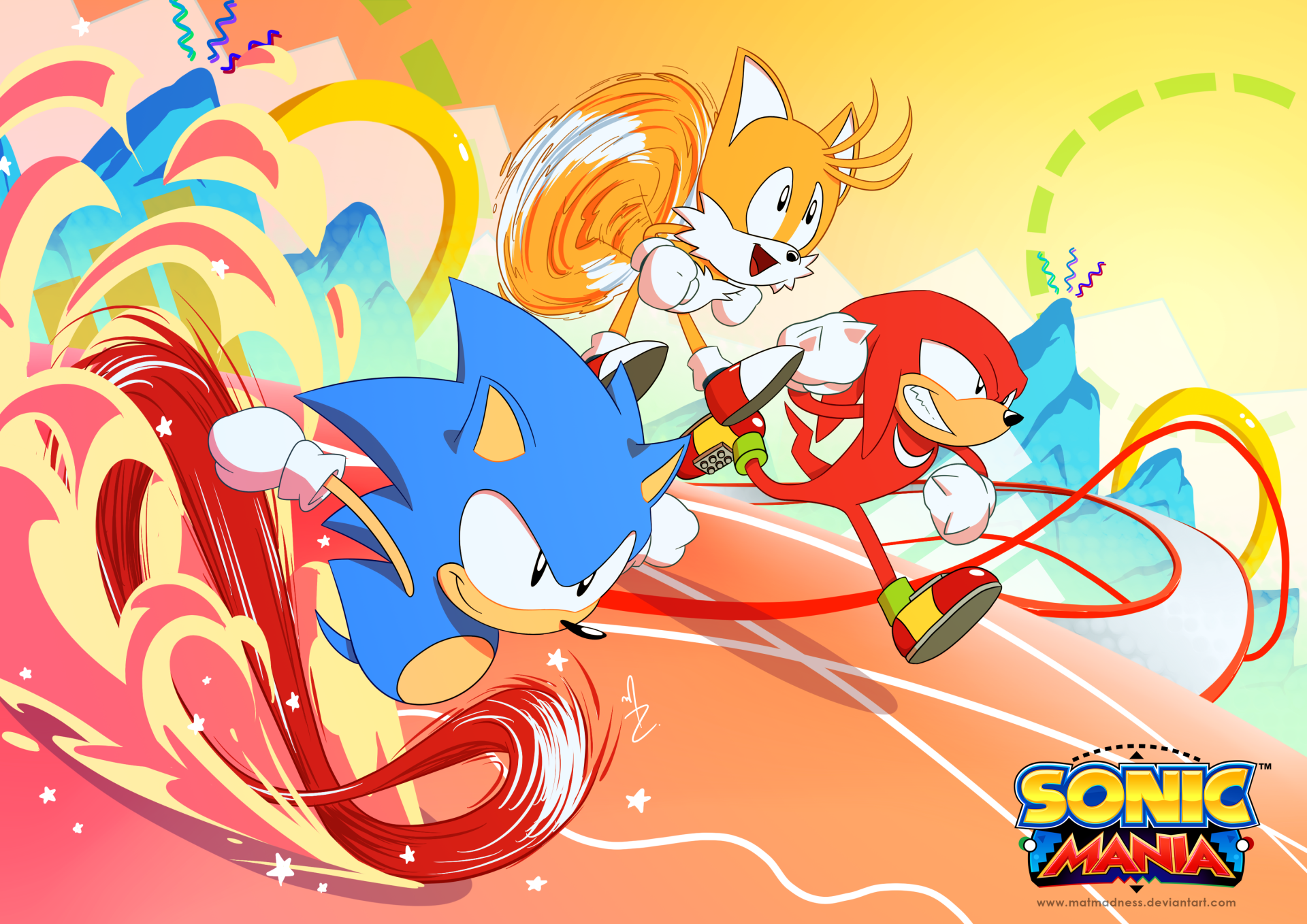 Sonic Mania Wallpapers