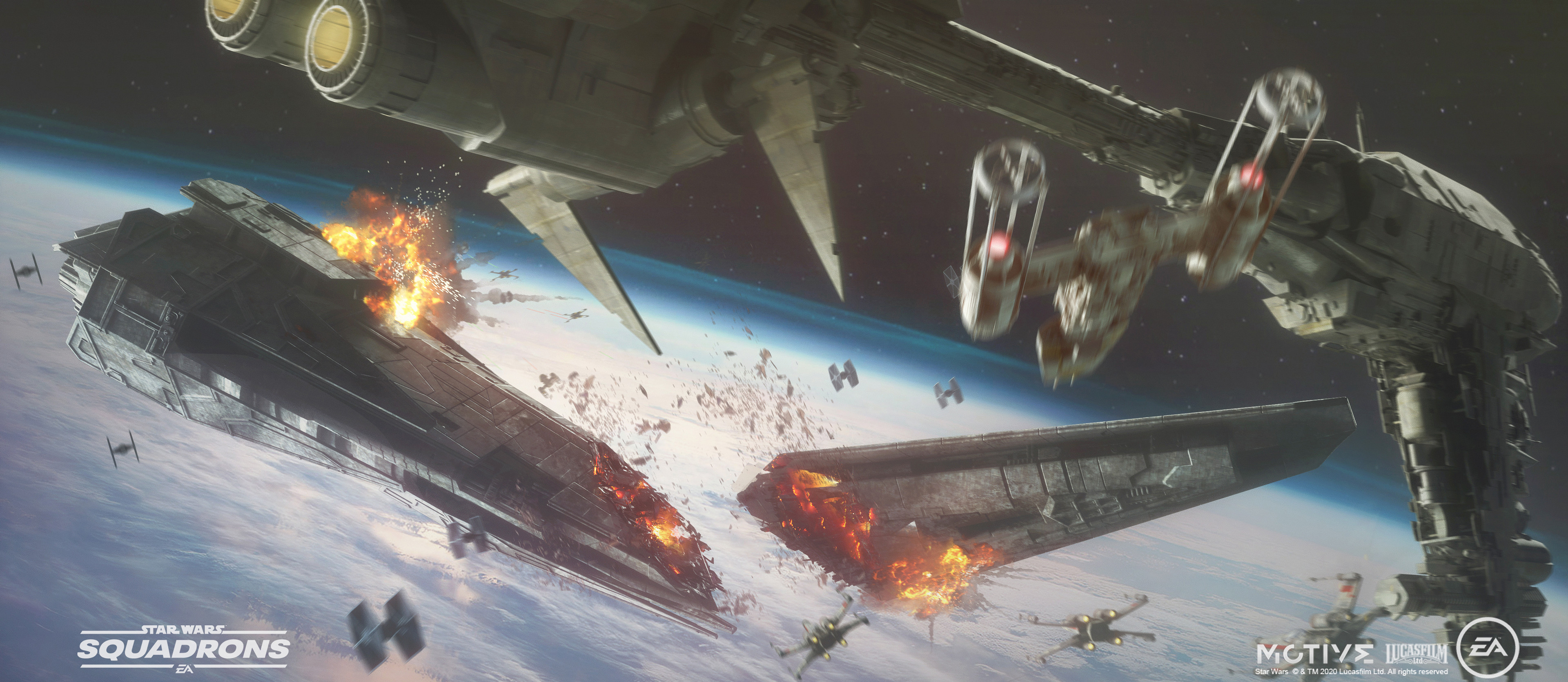 Space War in Star Wars Squadrons 2020 Wallpapers