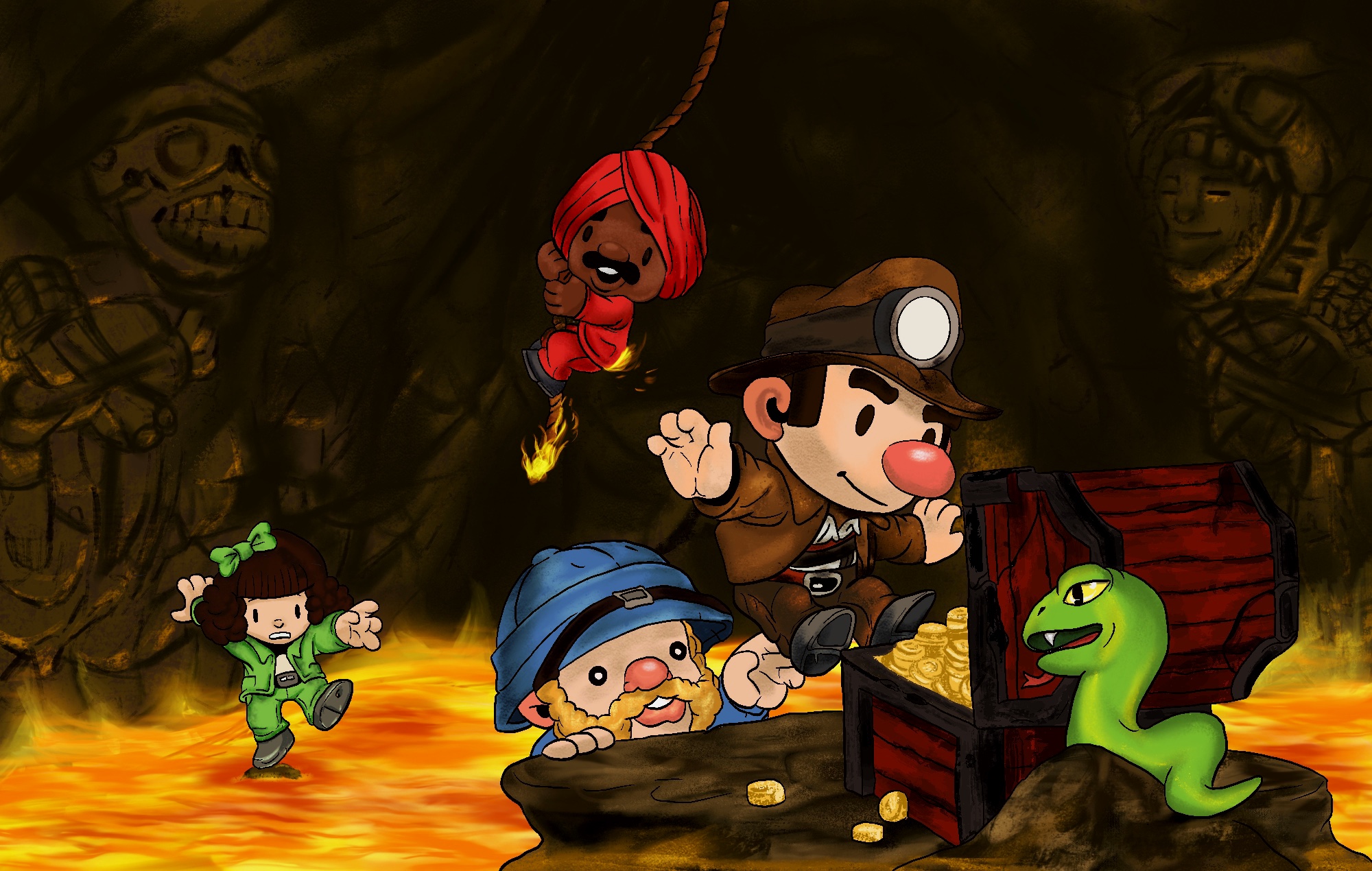 Spelunky Wallpapers