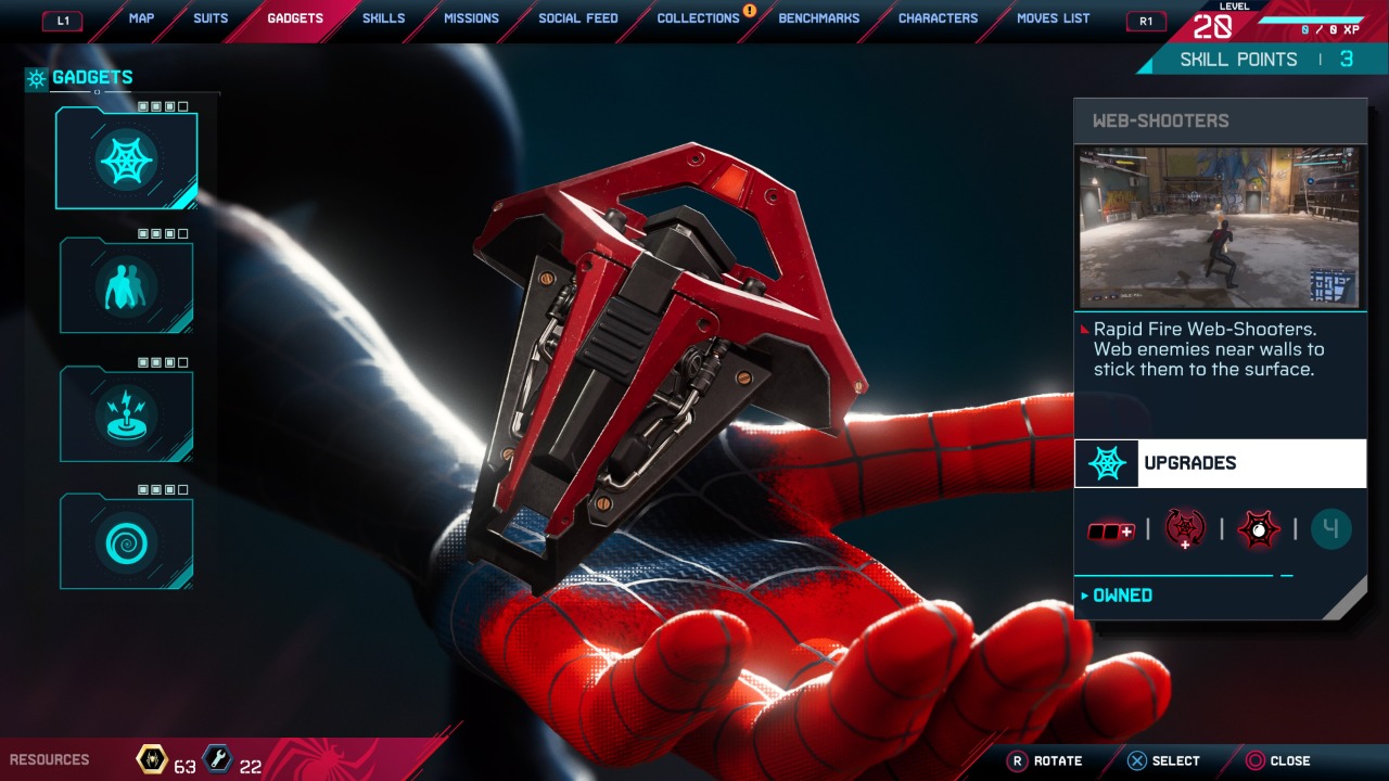 Spiderman Miles Morales Web Shooter Wallpapers