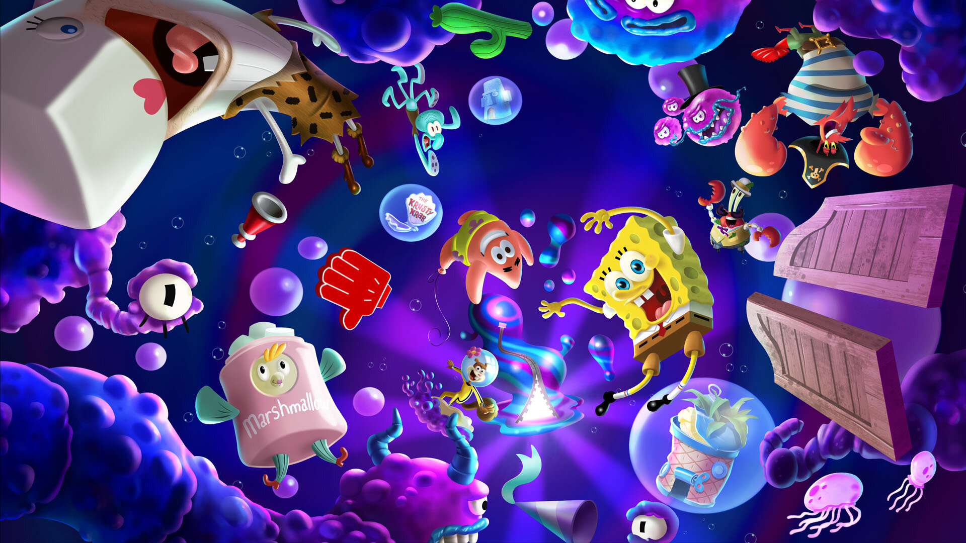 SpongeBob SquarePants The Cosmic Shake HD Wallpapers