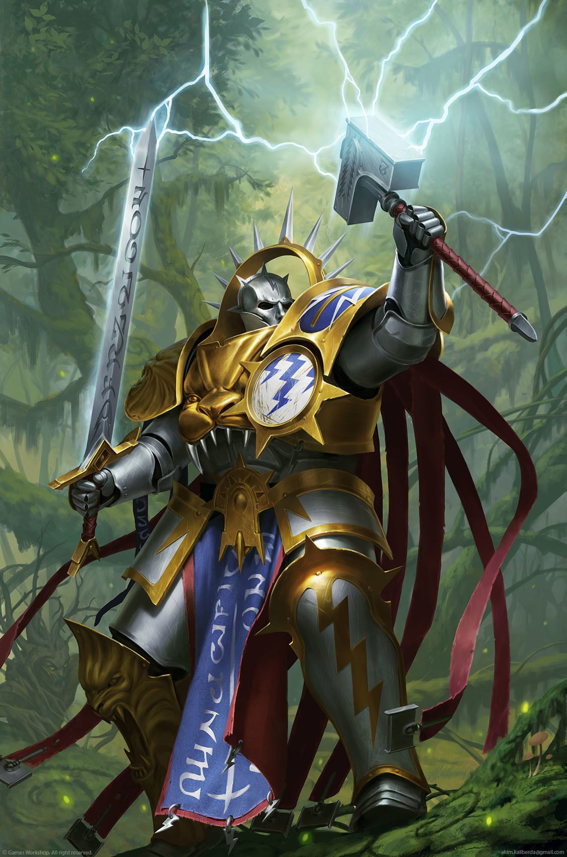 Stormcast Eternals Warhammer Warrior Wallpapers