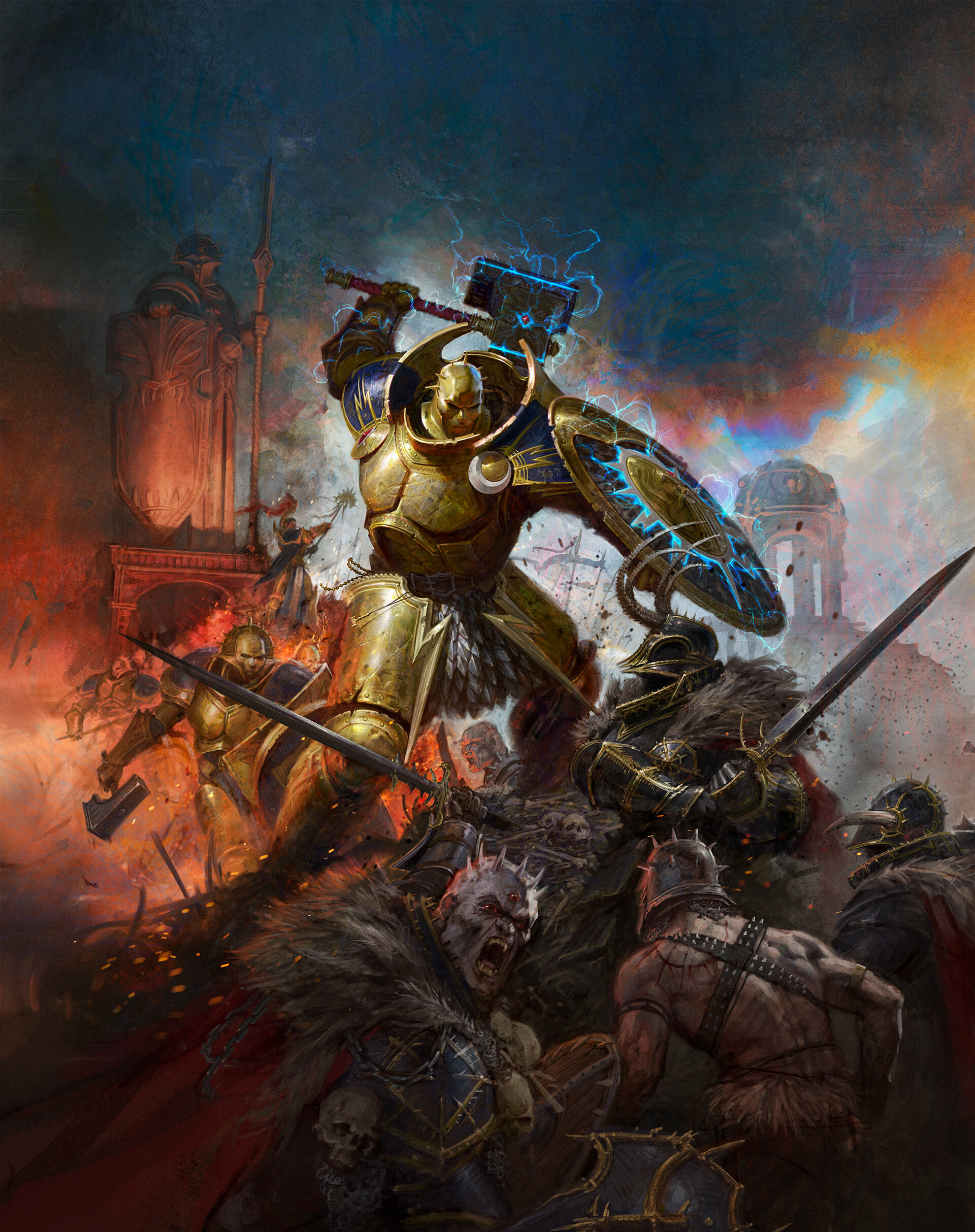 Stormcast Eternals Warhammer Warrior Wallpapers