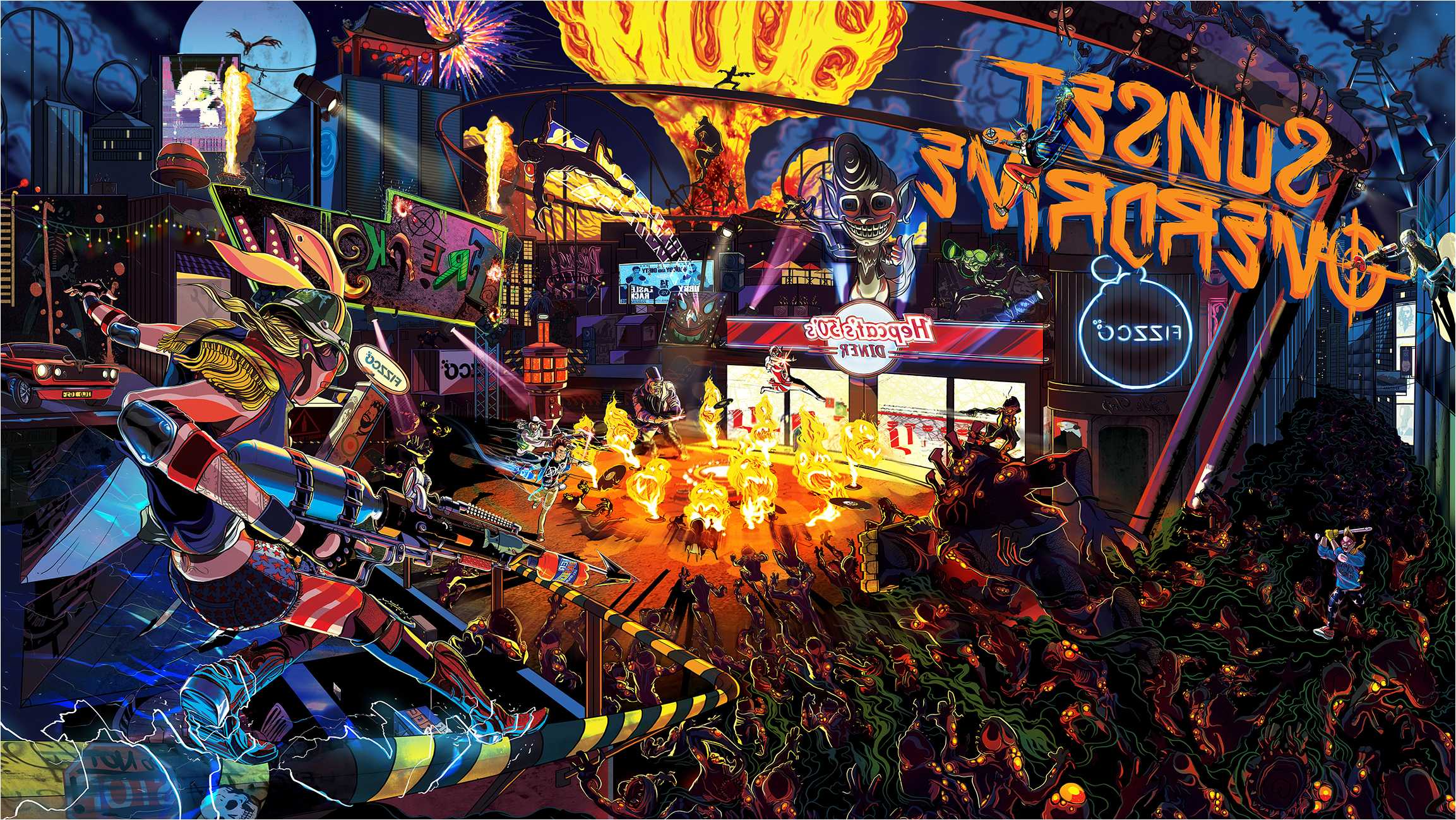 Sunset Overdrive Wallpapers