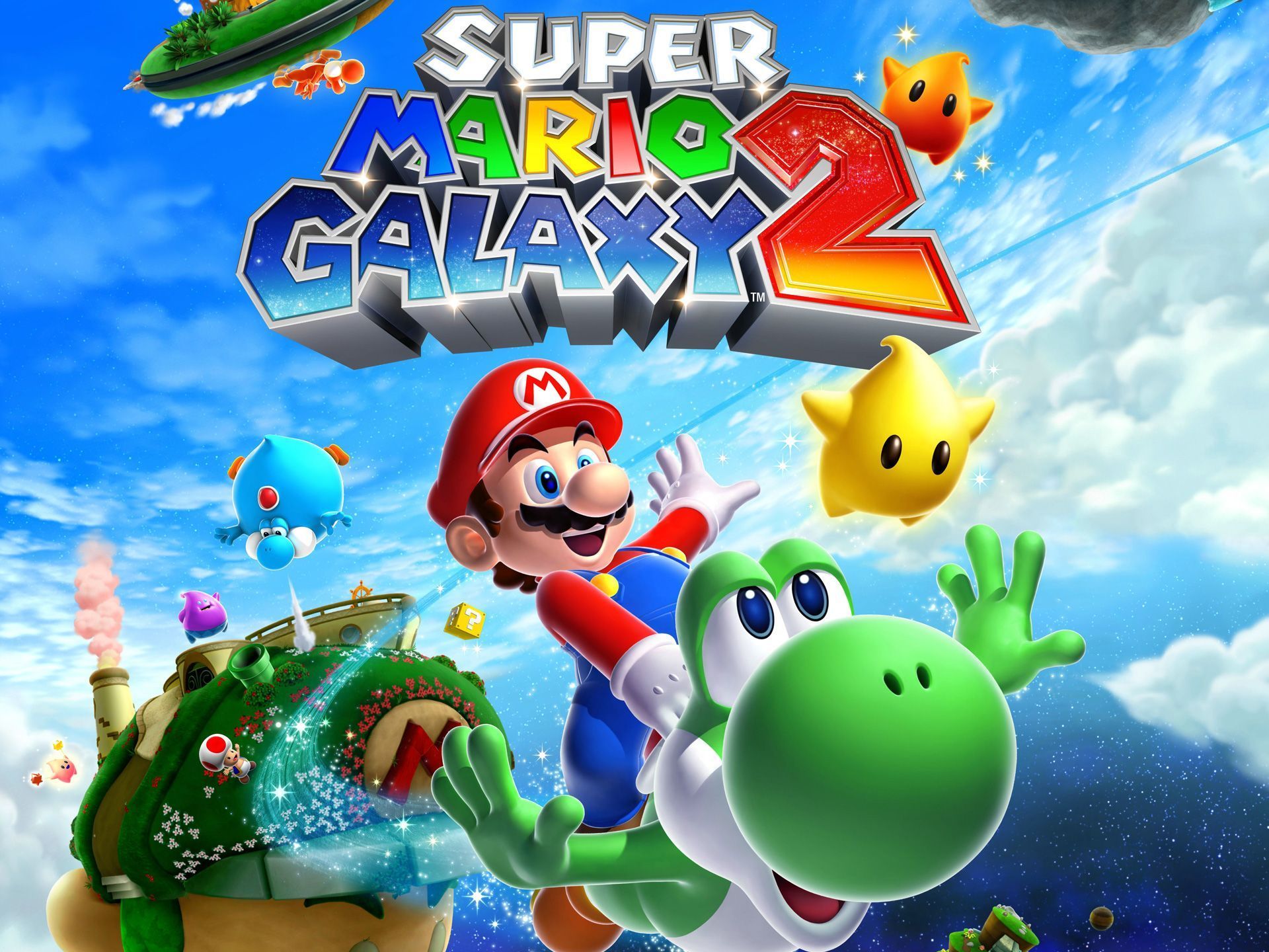 Super Mario Galaxy Wallpapers