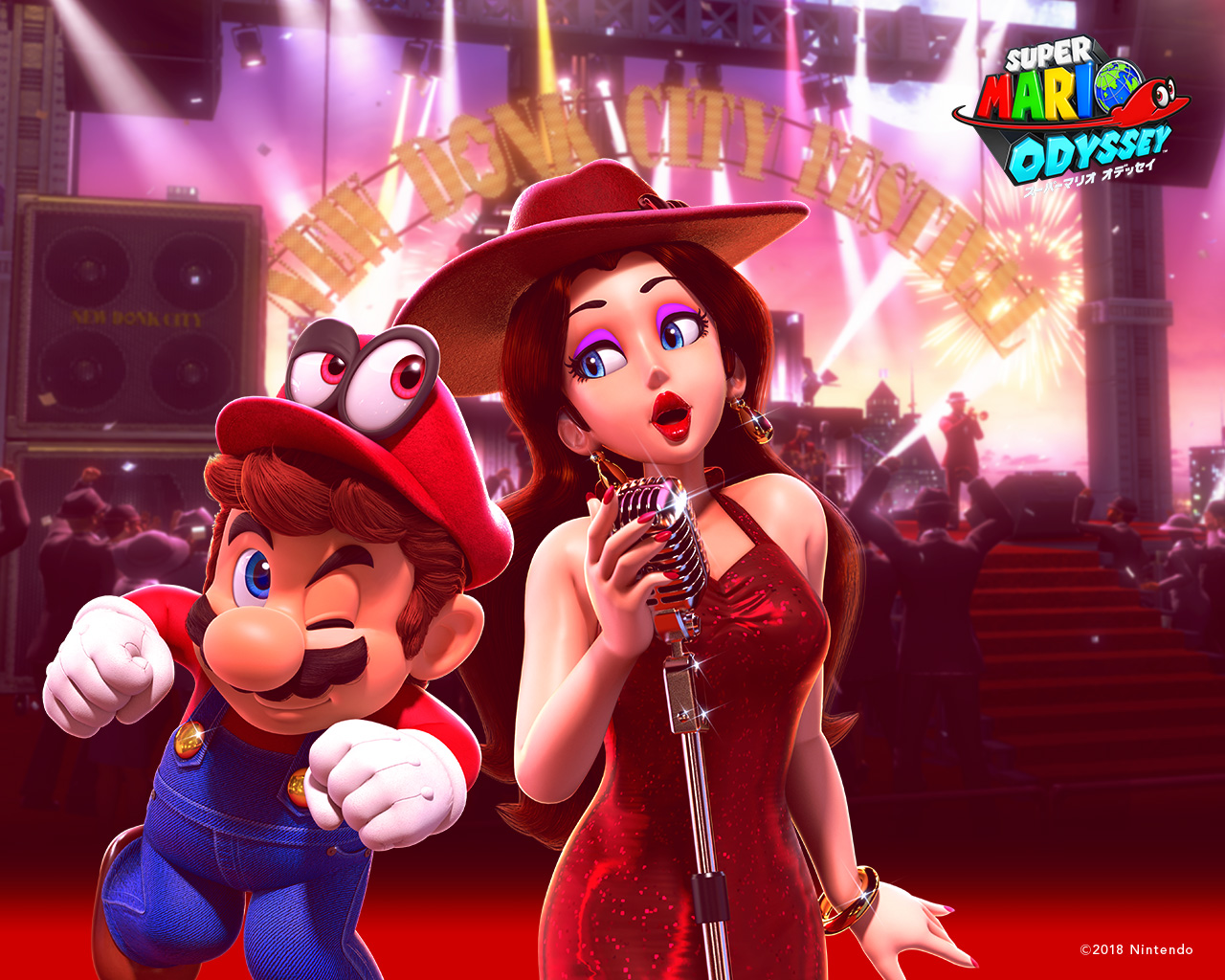 Super Mario Odyssey Wallpapers