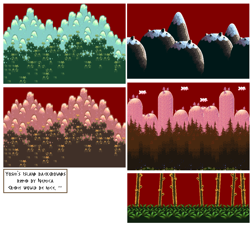 Super Mario World 2: Yoshi's Island Wallpapers