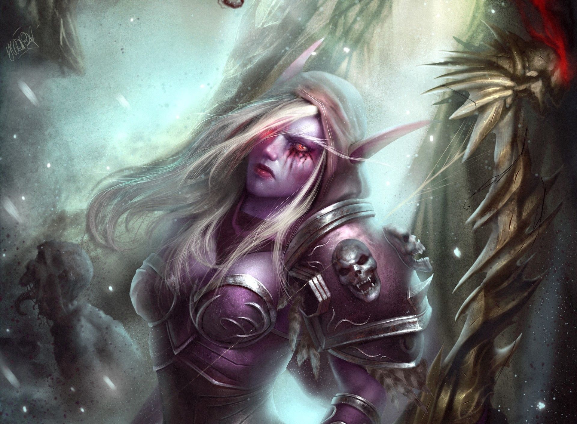 Sylvanas Windrunner WoW Shadowlands Wallpapers