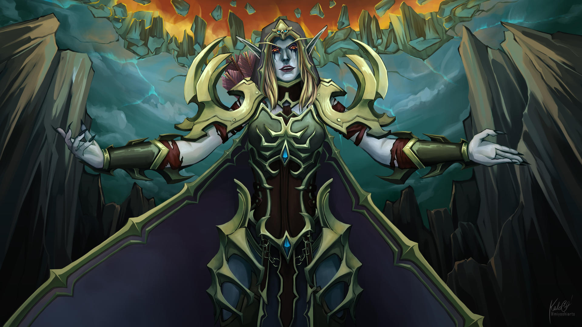 Sylvanas Windrunner WoW Shadowlands Wallpapers