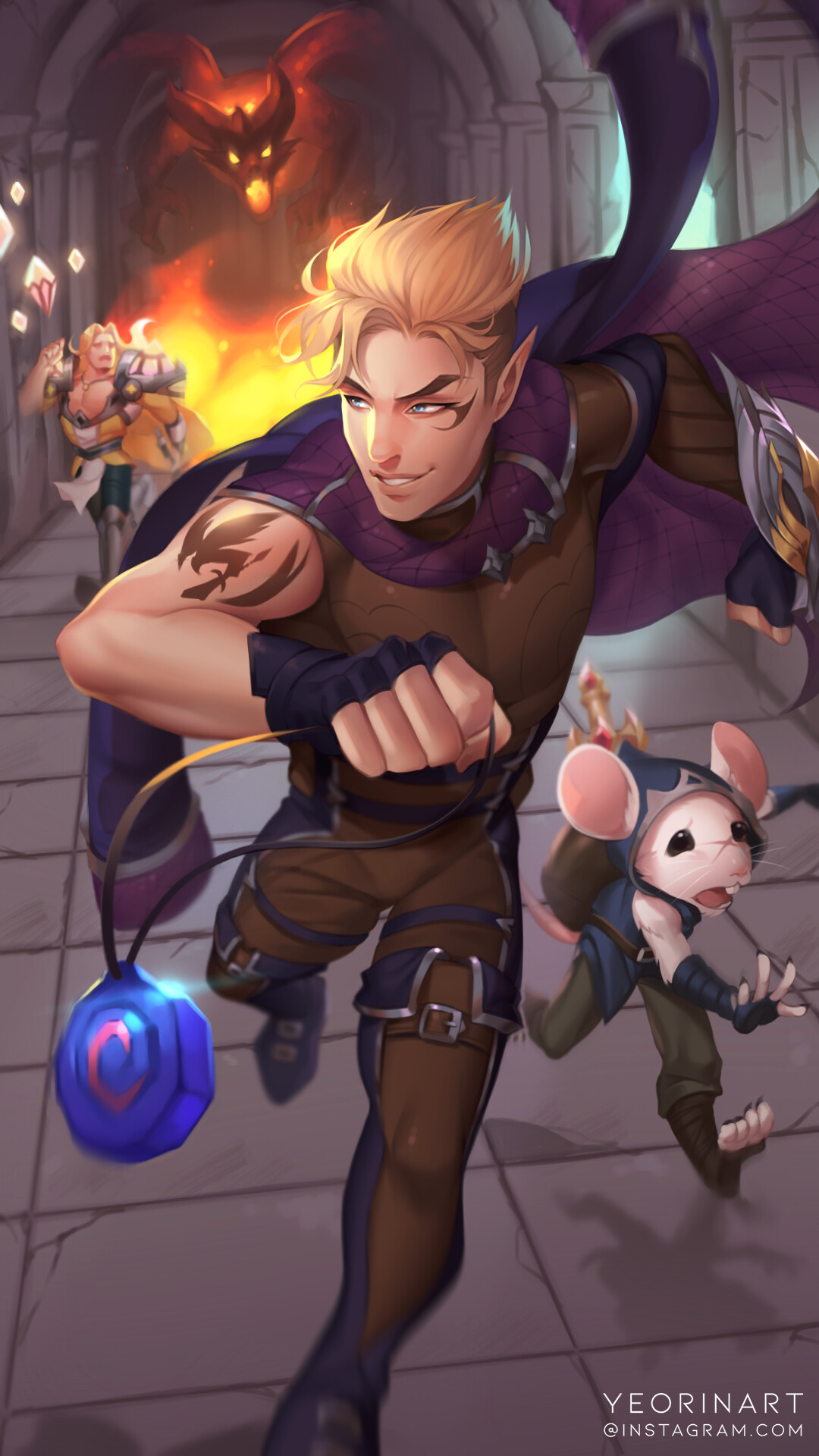 Talon Taric and Twitch LoL Wallpapers