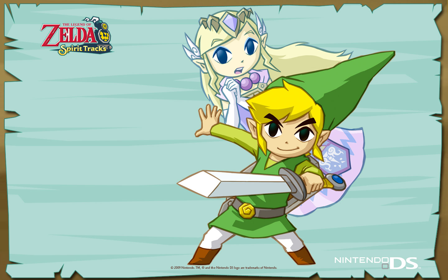 The Legend of Zelda: Spirit Tracks Wallpapers