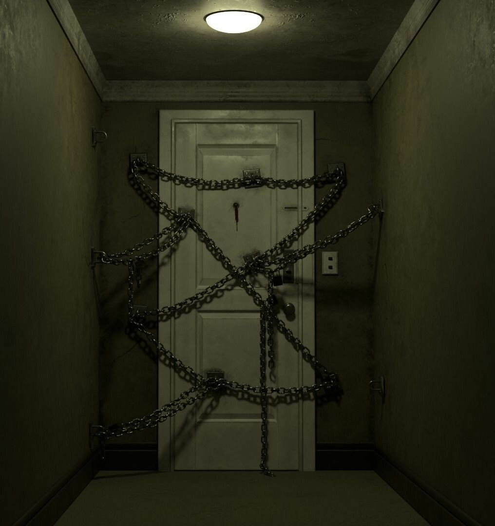 The Medium Game Scary Door Wallpapers