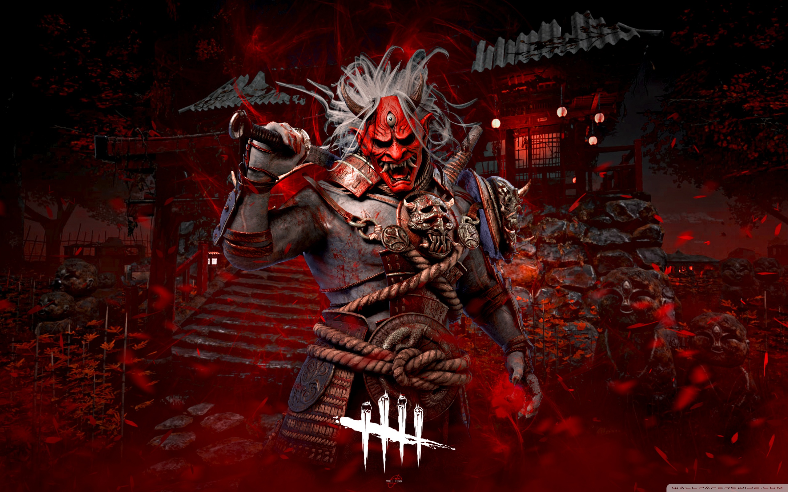 The Oni Dead by Daylight Kazan Yamaoka Wallpapers