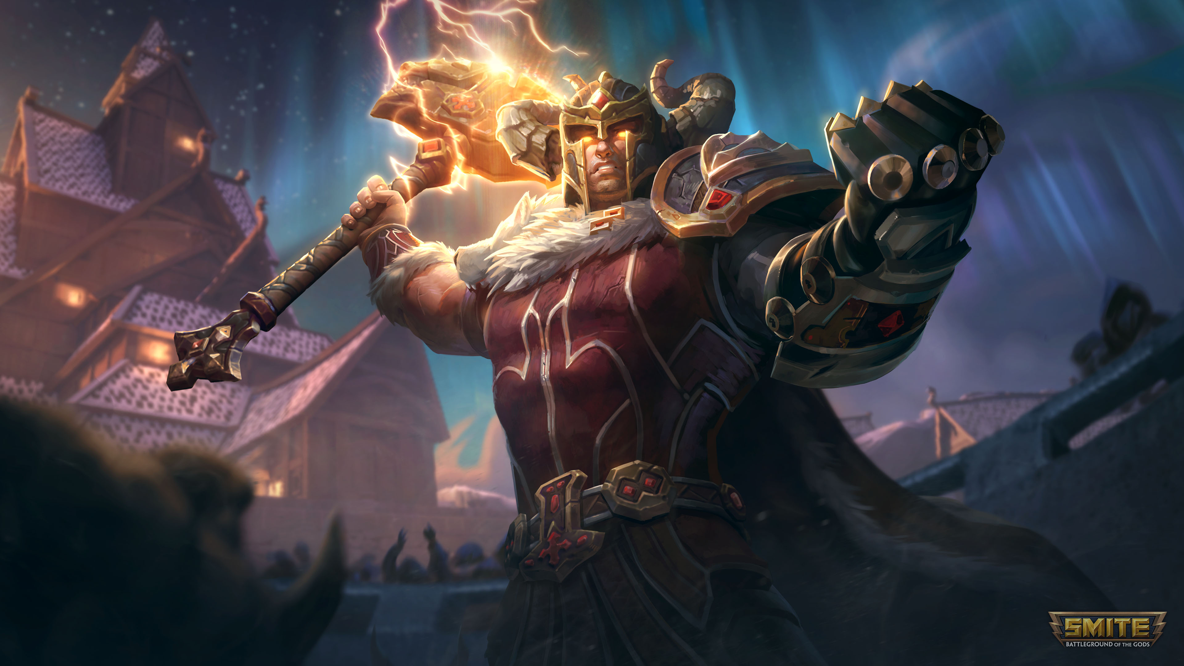 Thunderfang Thor Smite Wallpapers