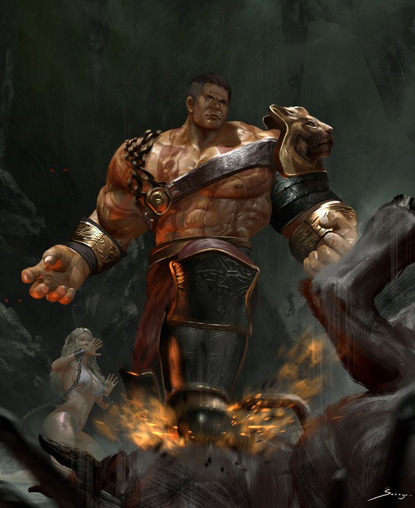 Titan Hercules Smite Wallpapers