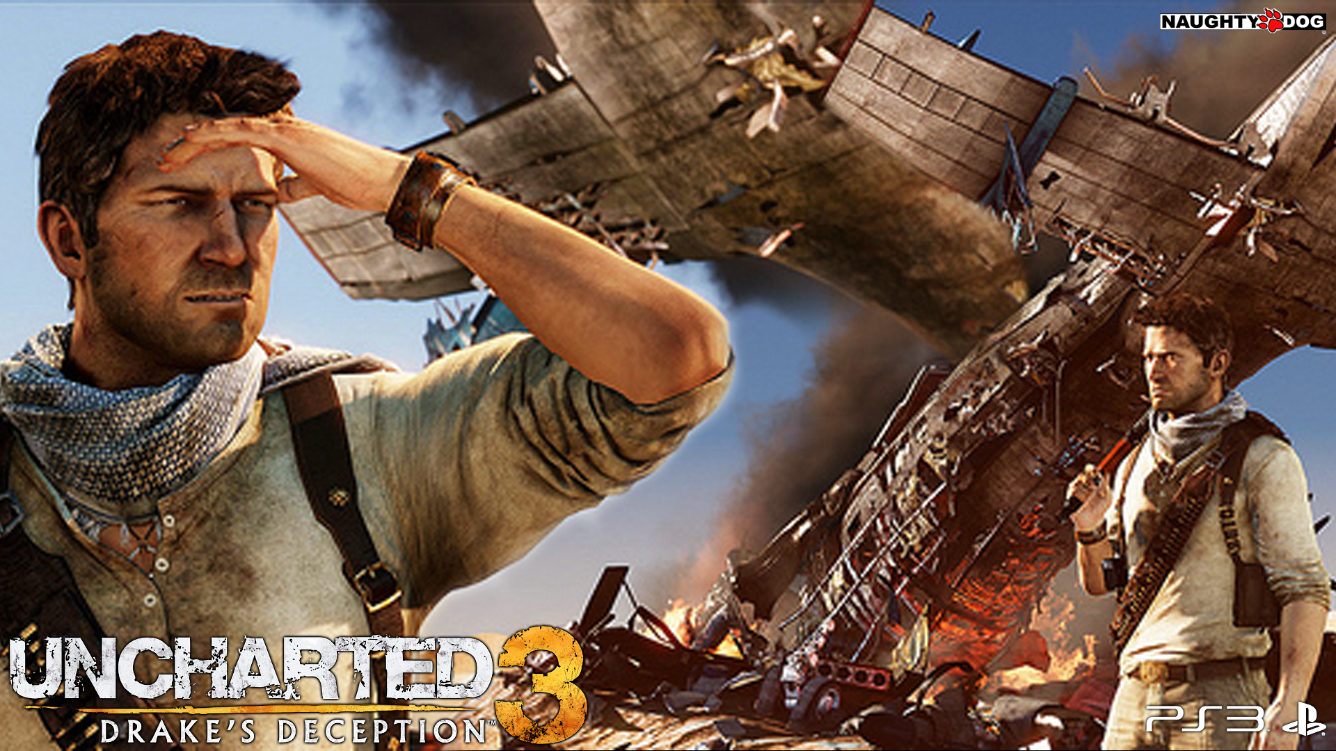 Uncharted 3: Drake's Deception Wallpapers