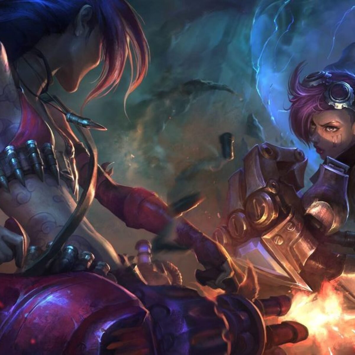 VI  League Of Legends Super Power Wallpapers