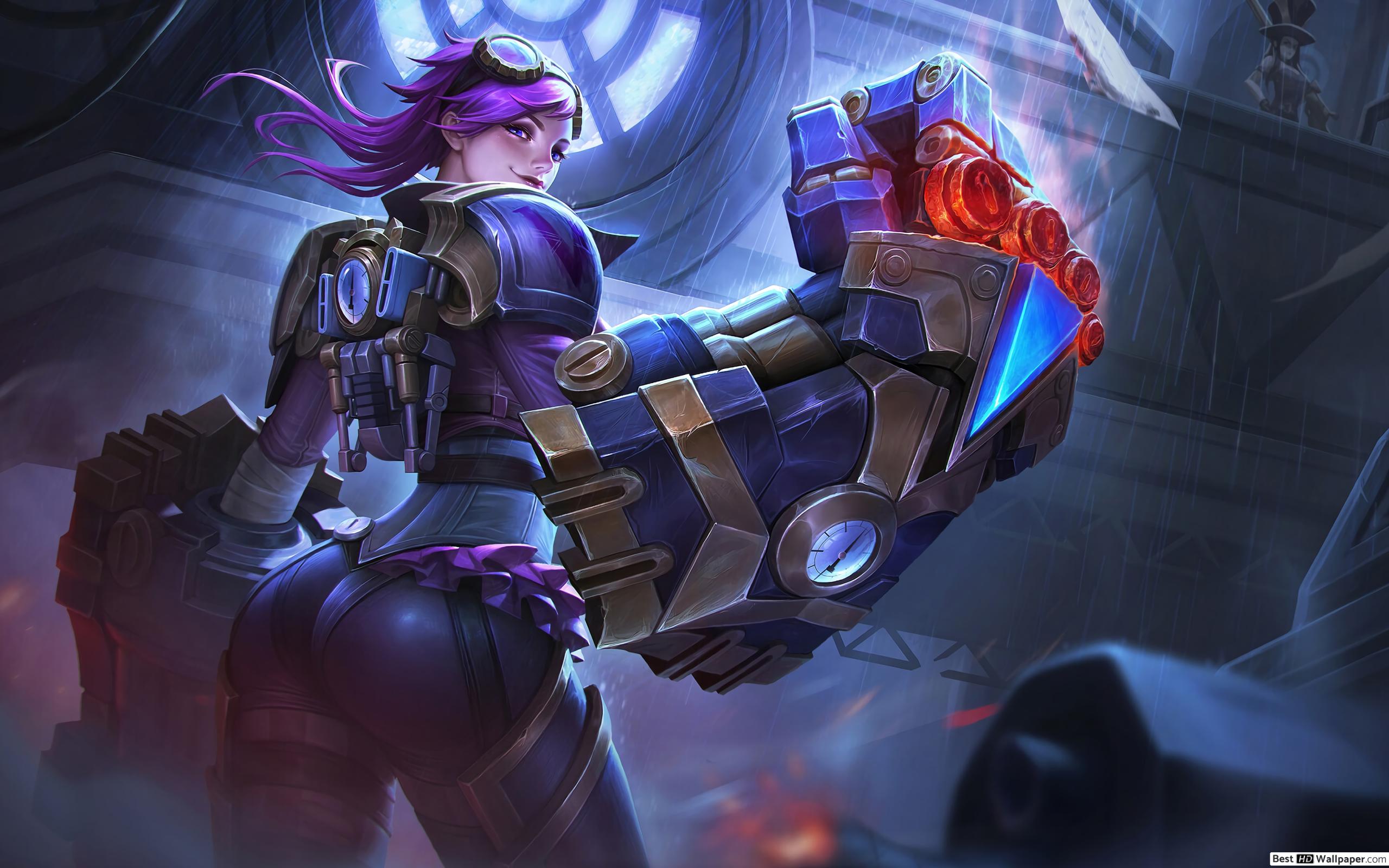 VI  League Of Legends Super Power Wallpapers