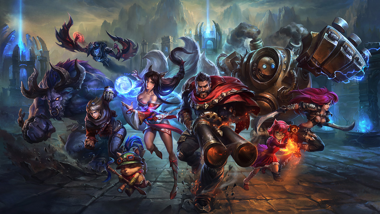 VI  League Of Legends Super Power Wallpapers