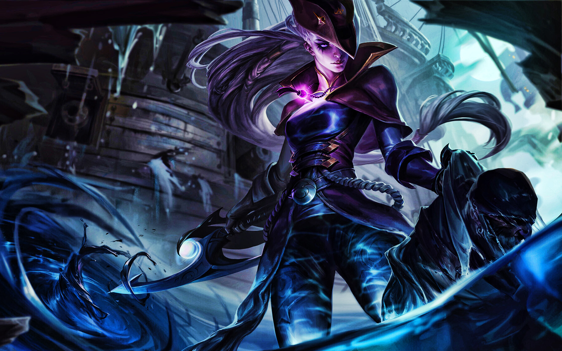 Warriro Diana League Of Legends Wallpapers