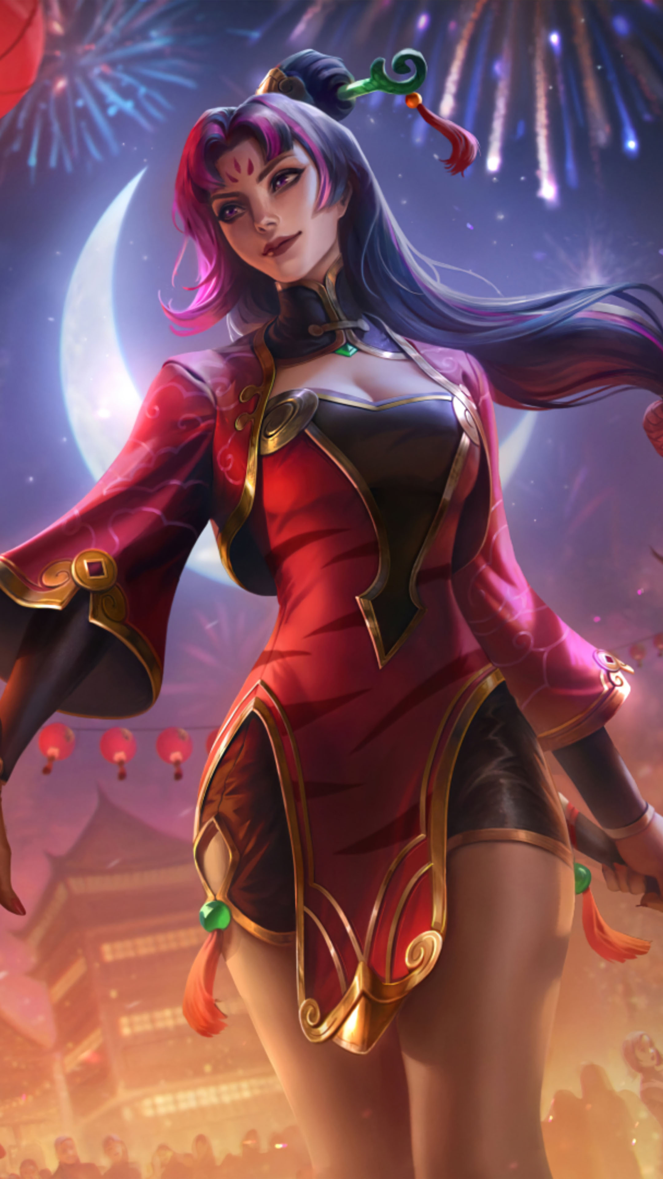 Warriro Diana League Of Legends Wallpapers