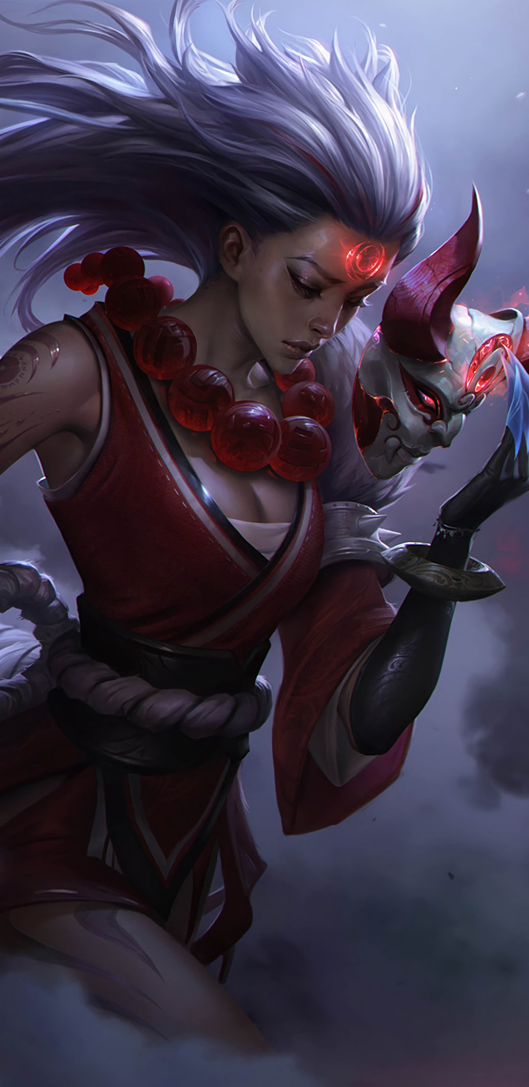 Warriro Diana League Of Legends Wallpapers