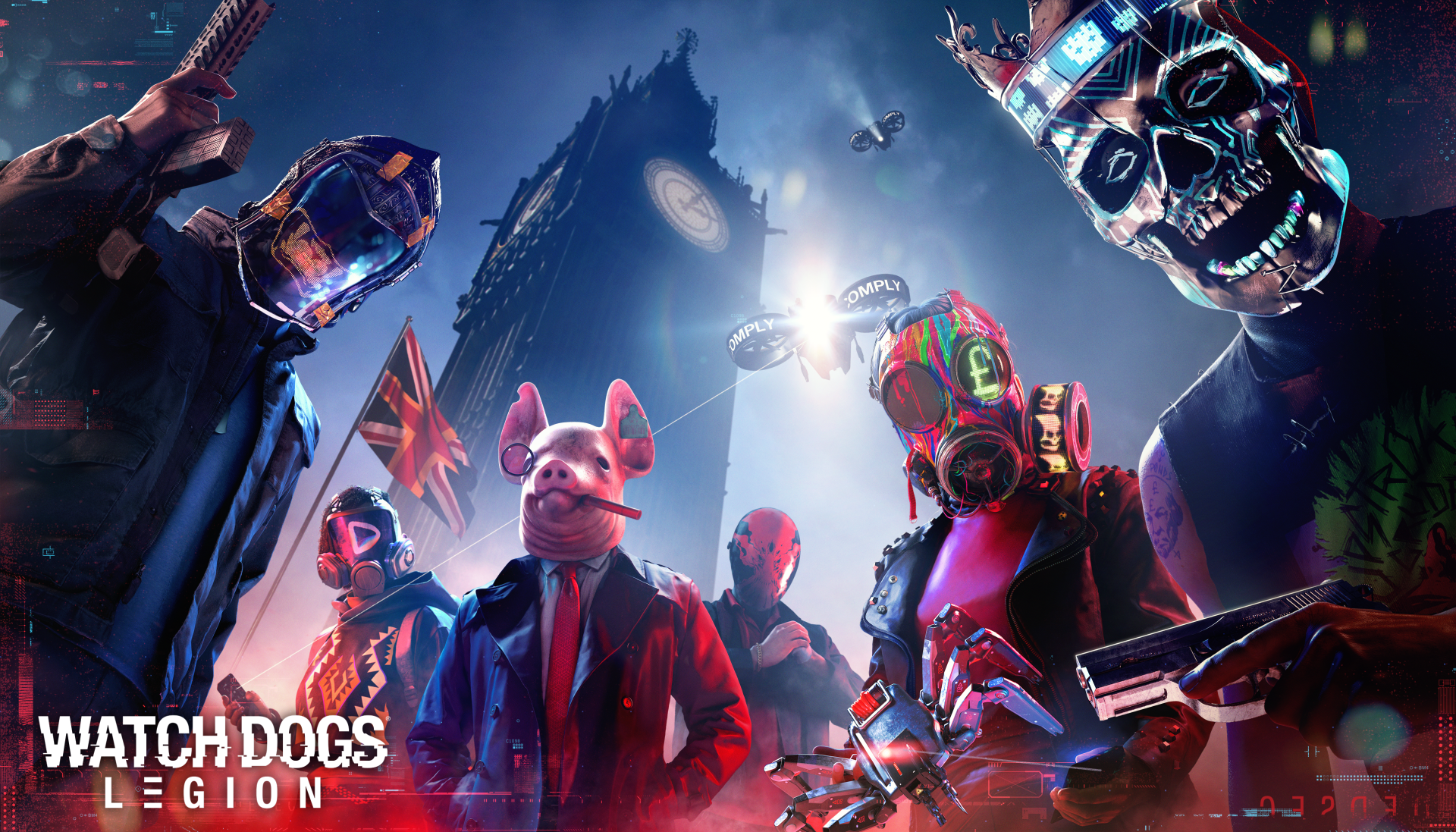 Watch Dogs Legion 10K Wallpapers