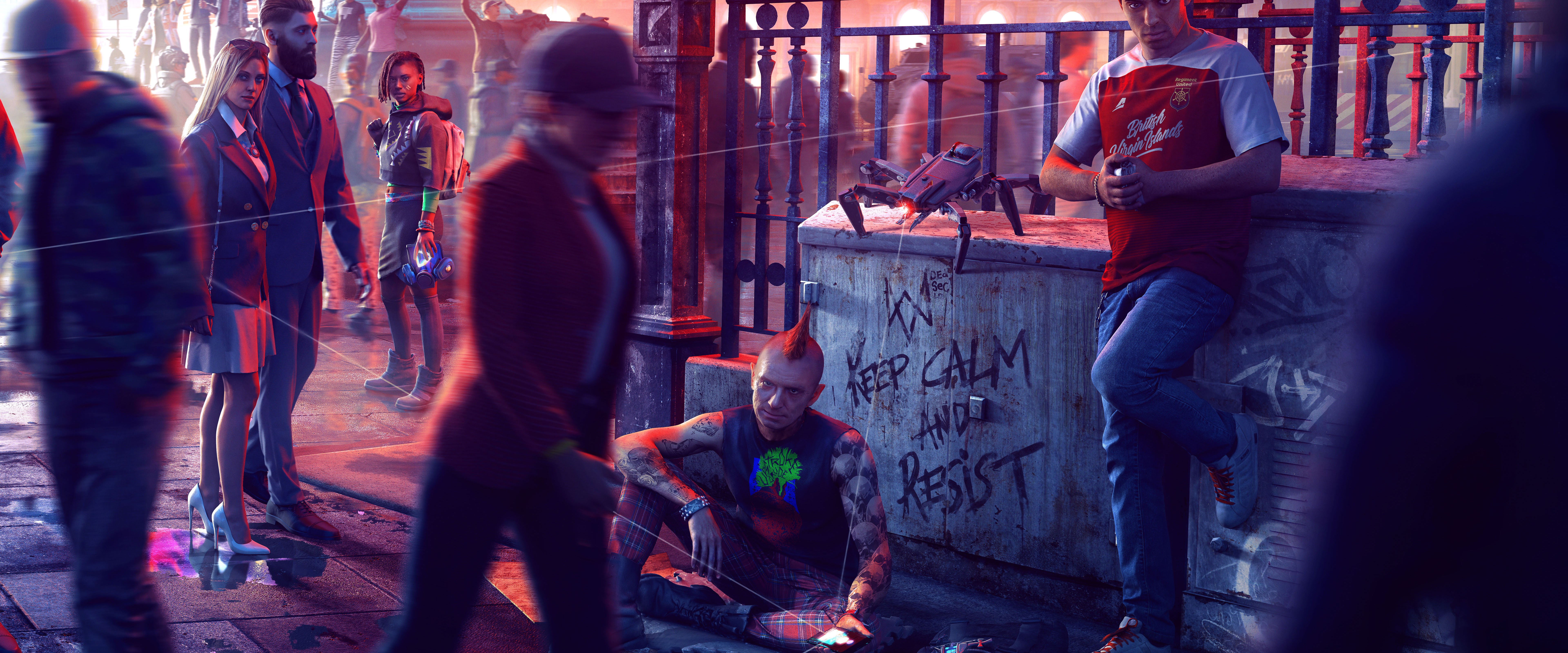 Watch Dogs Legion Poster 8K Wallpapers