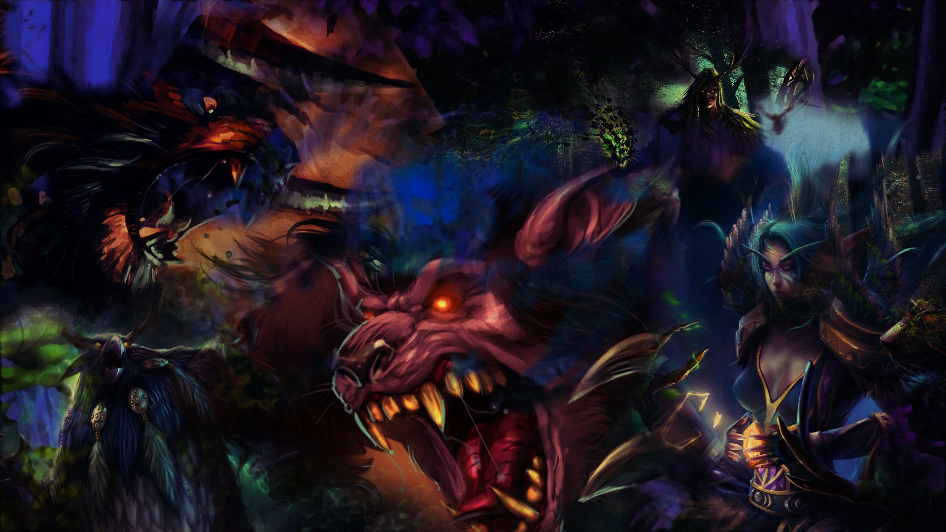 world of warcraft druid Wallpapers