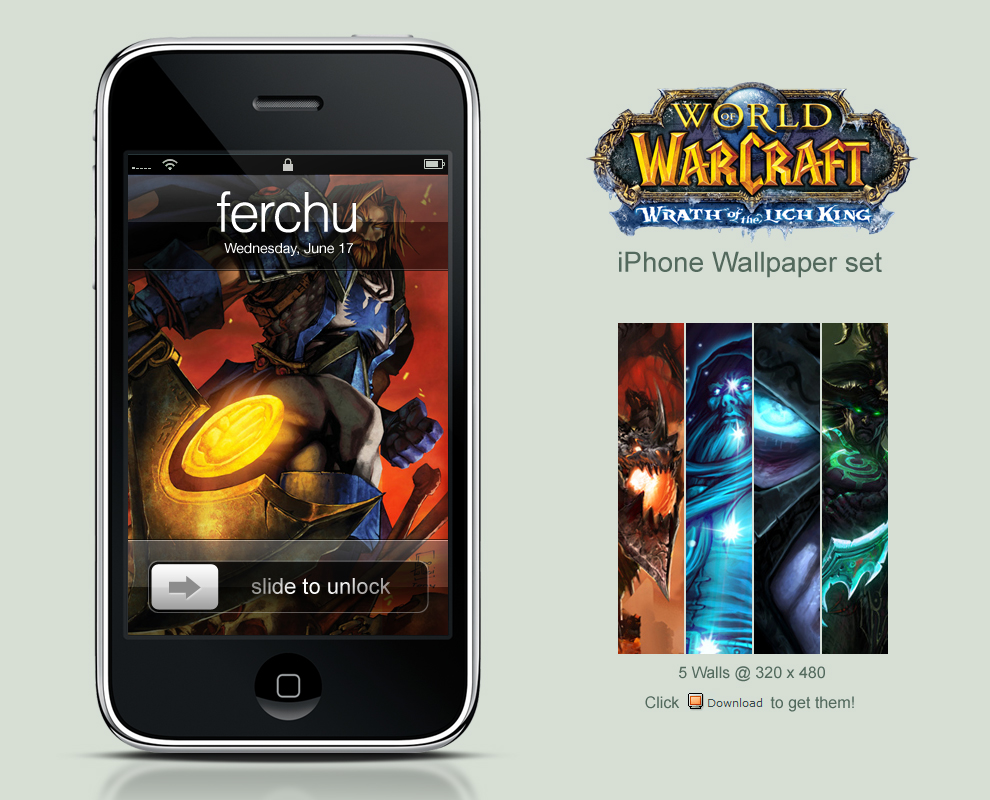 world of warcraft iphone Wallpapers