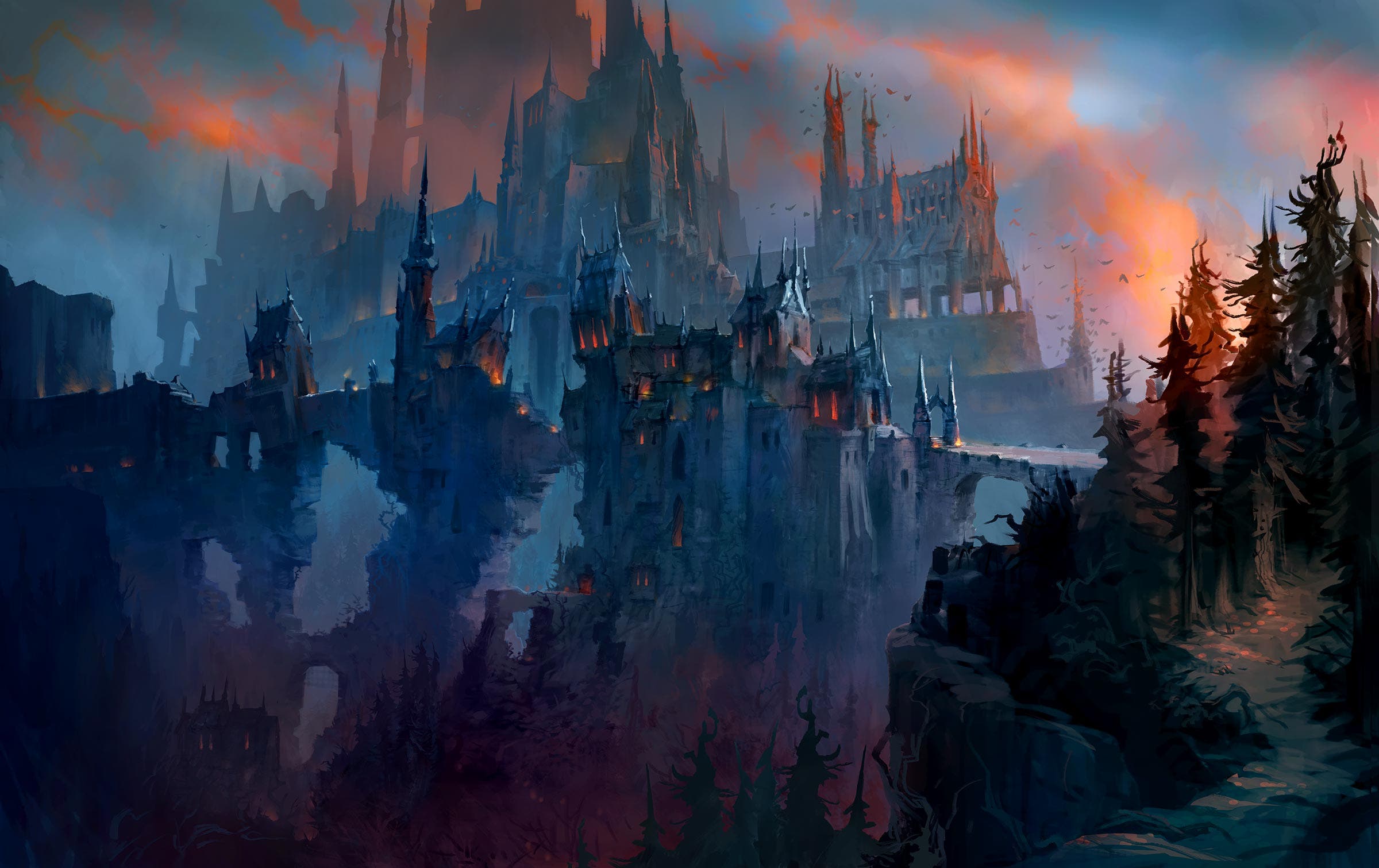 world of warcraft landscape Wallpapers