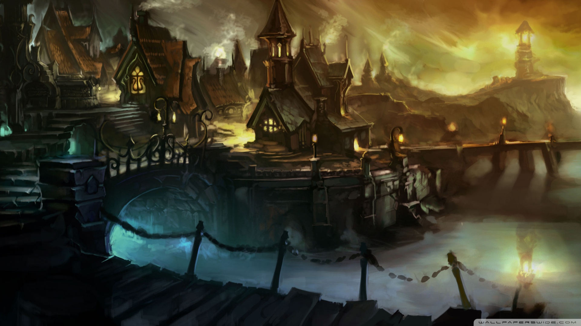 world of warcraft landscape Wallpapers