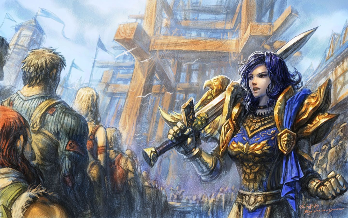 world of warcraft paladin Wallpapers