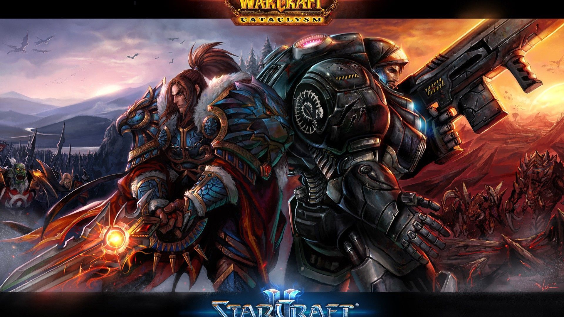 world of warcraft warrior Wallpapers