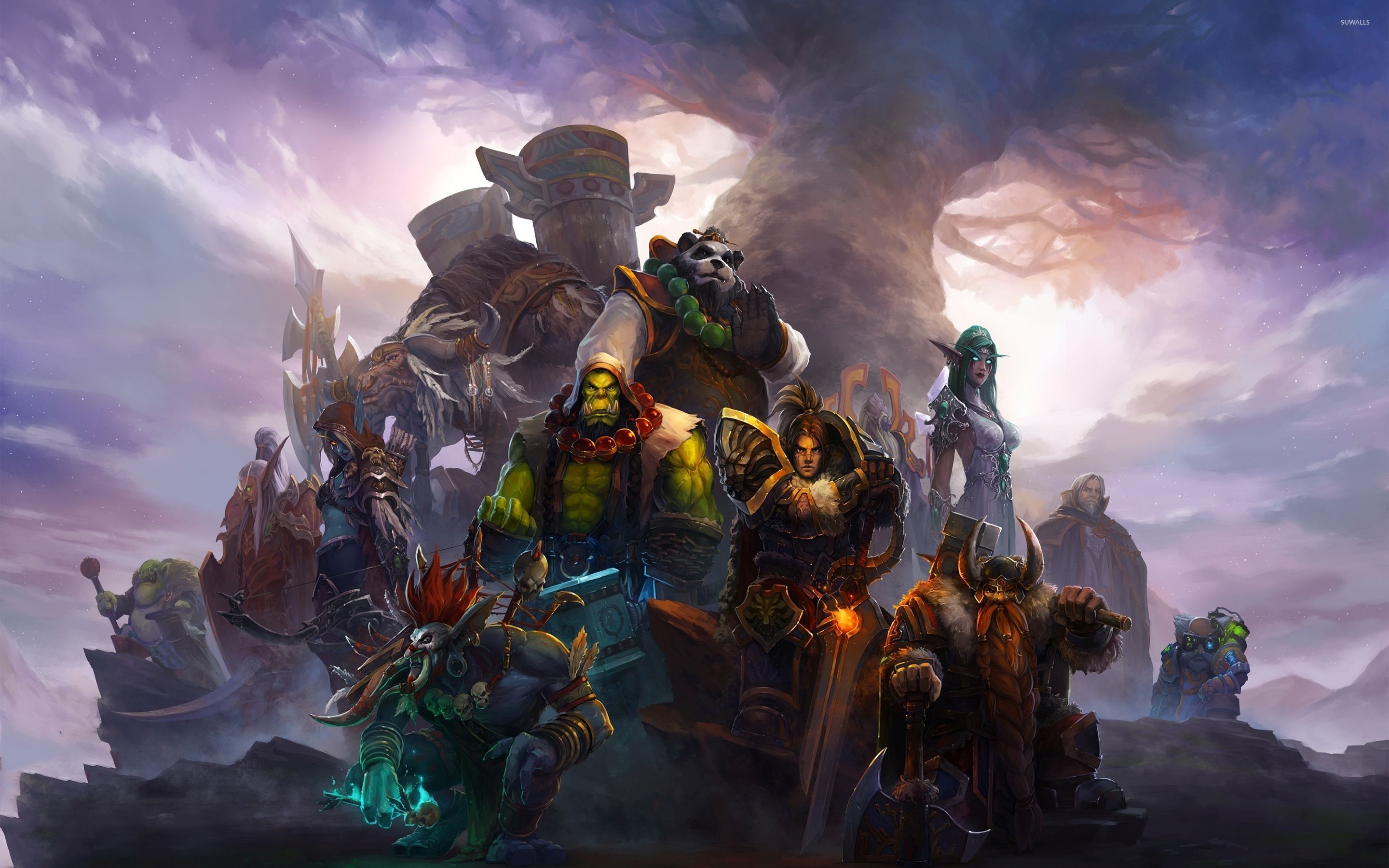 world of warcraft warrior Wallpapers