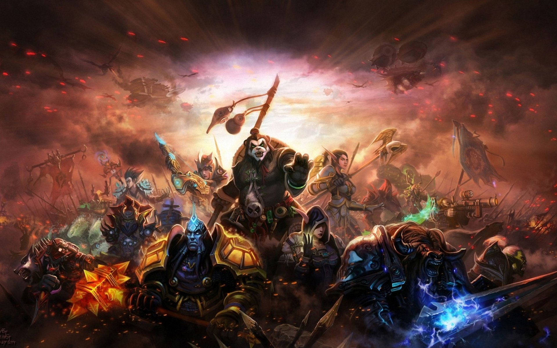 World Of Warcraft: Mists Of Pandaria Wallpapers