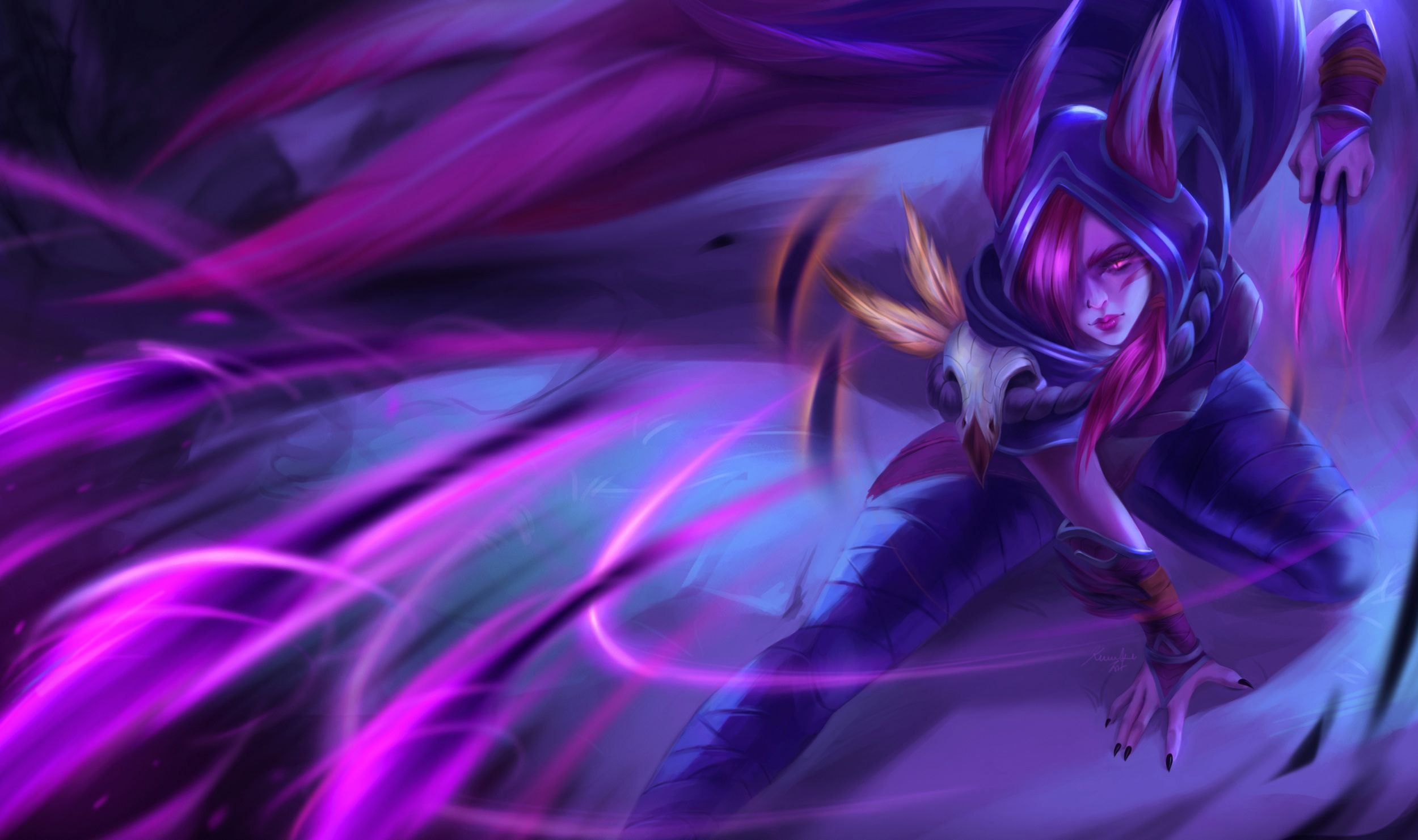 Xayah League of Legends Wallpapers