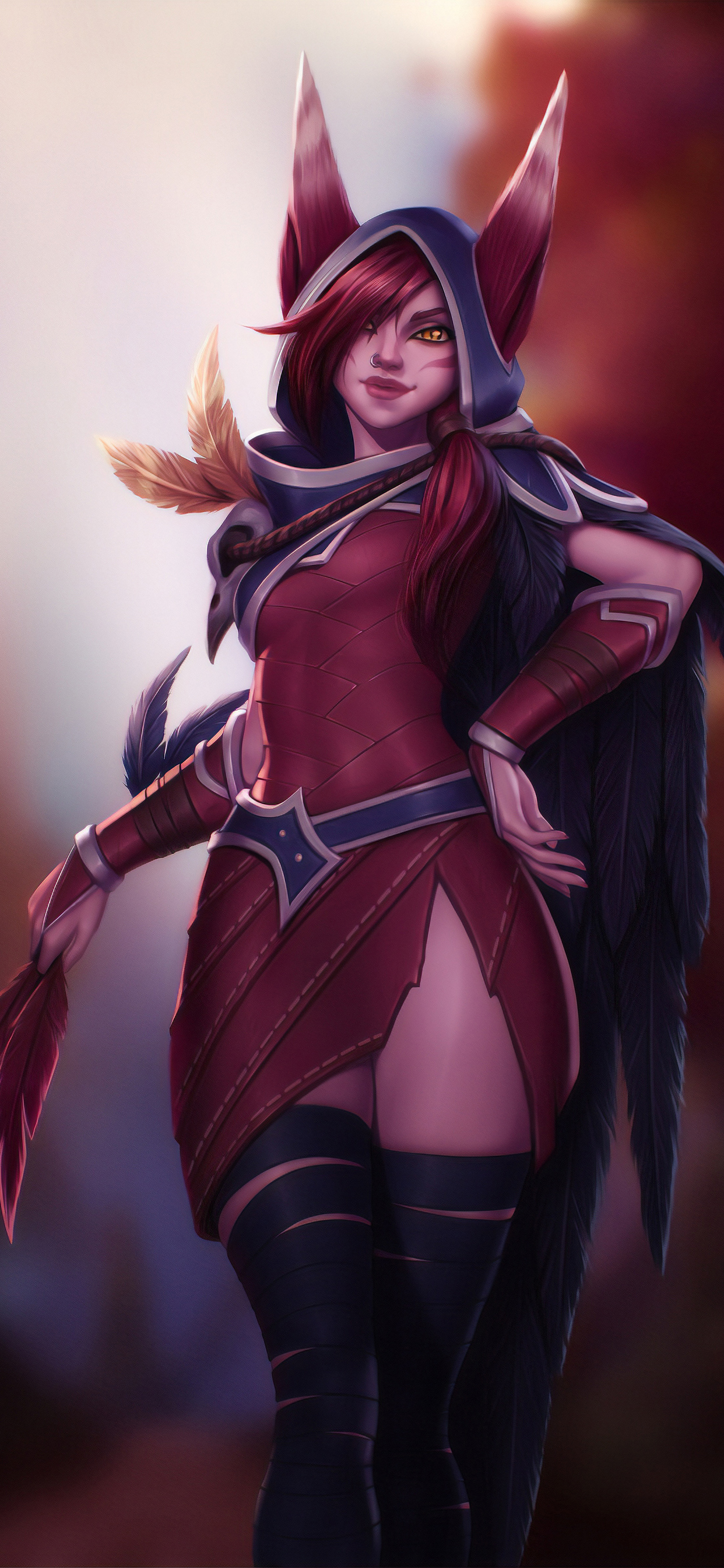 Xayah League of Legends Wallpapers