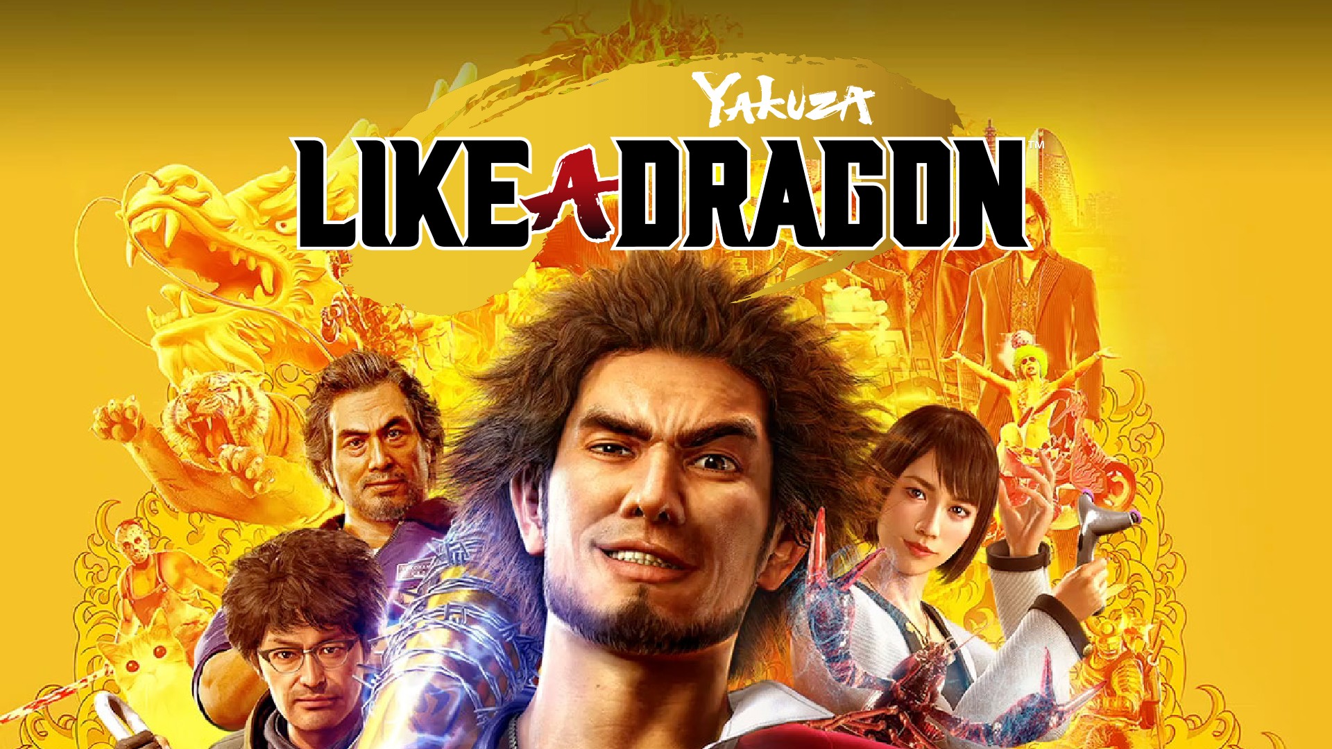 Yakuza Like a Dragon Poster Wallpapers