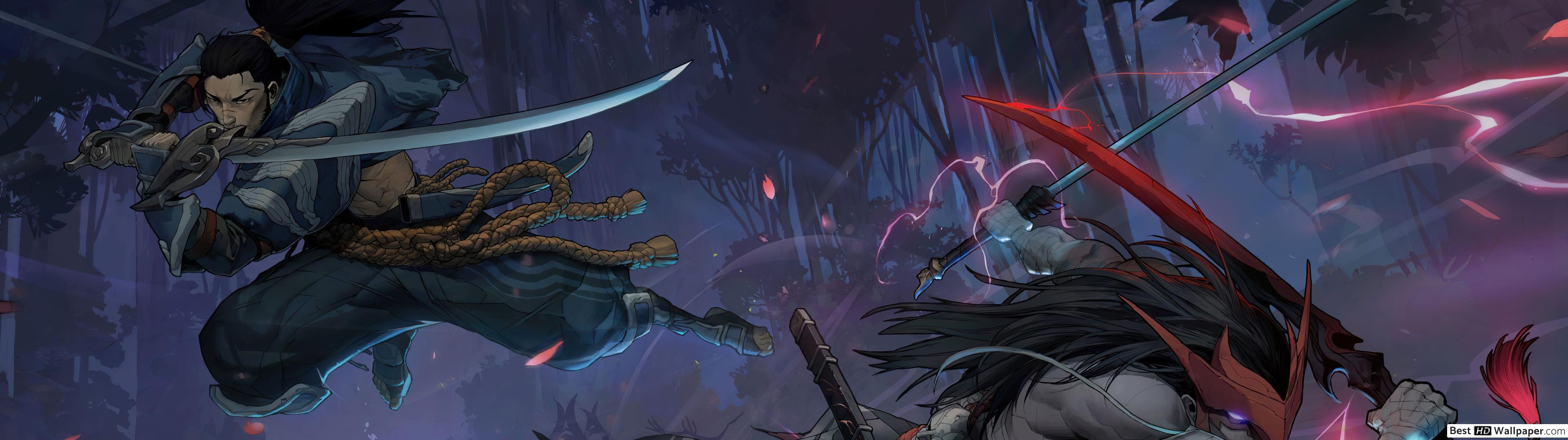 Yasuo and Yone League Of Legends Wallpapers