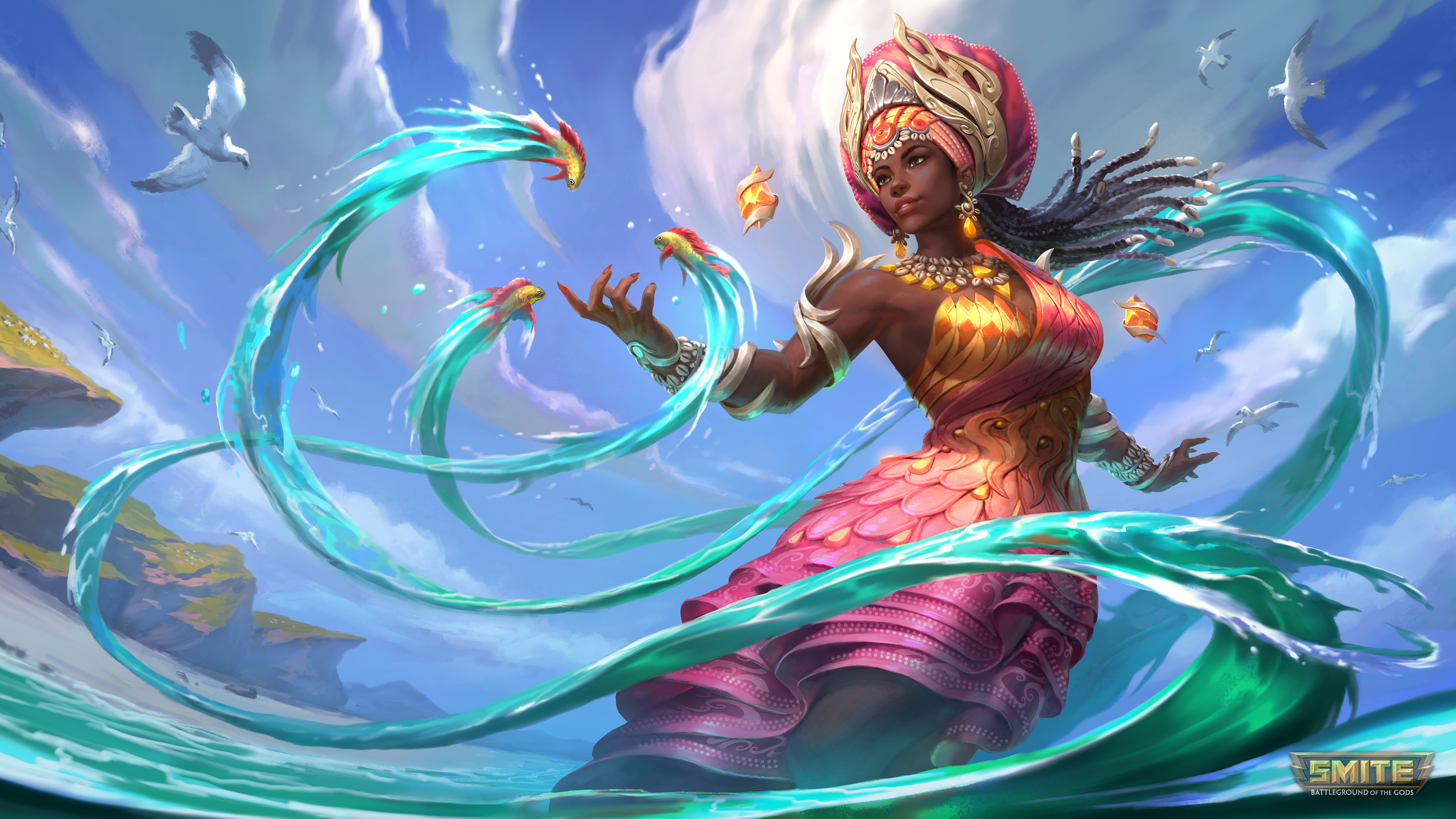 Yemoja (Smite Wallpapers